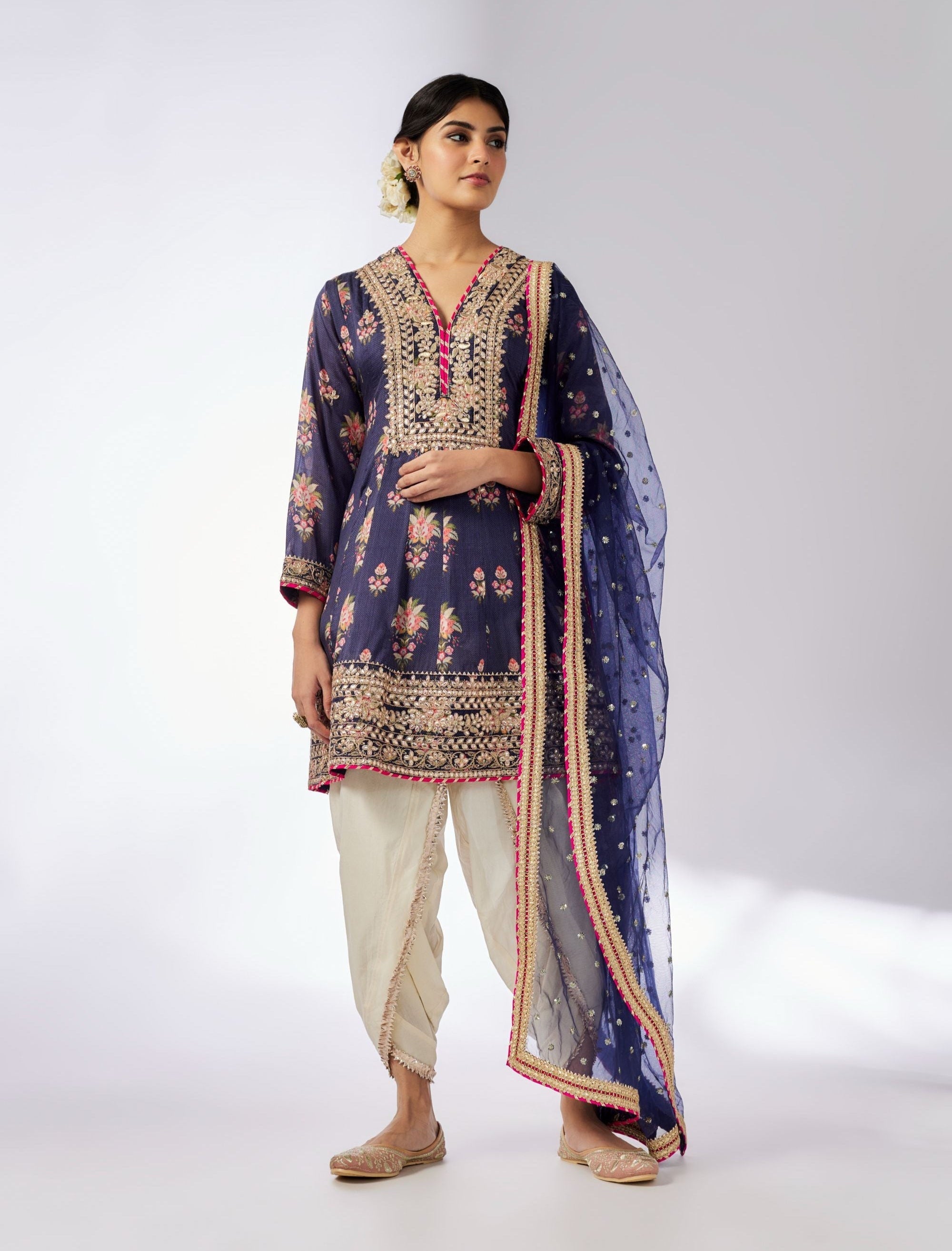 Ekta AG Dhoti Set