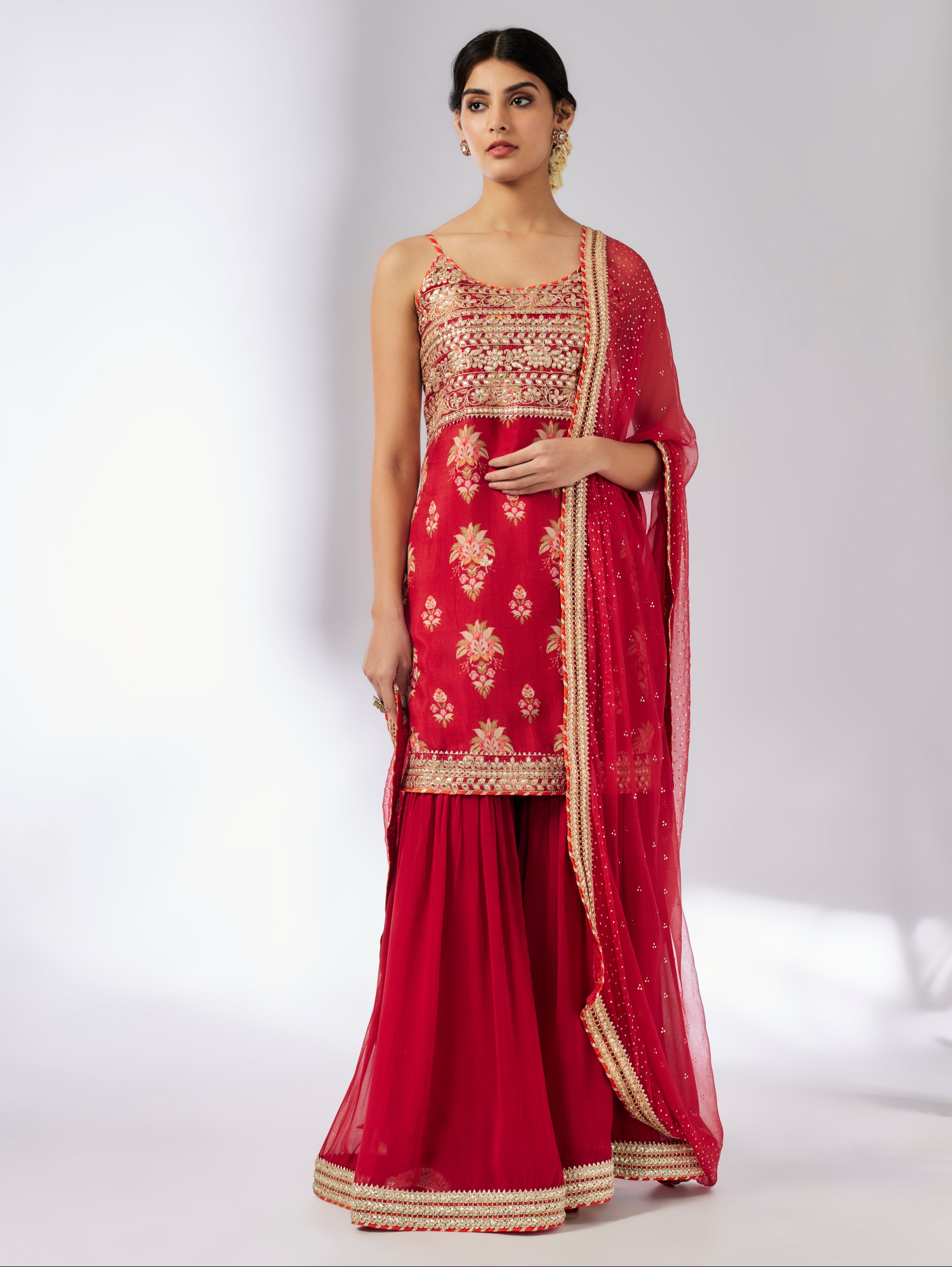 Chhaya Strappy Sharara Set