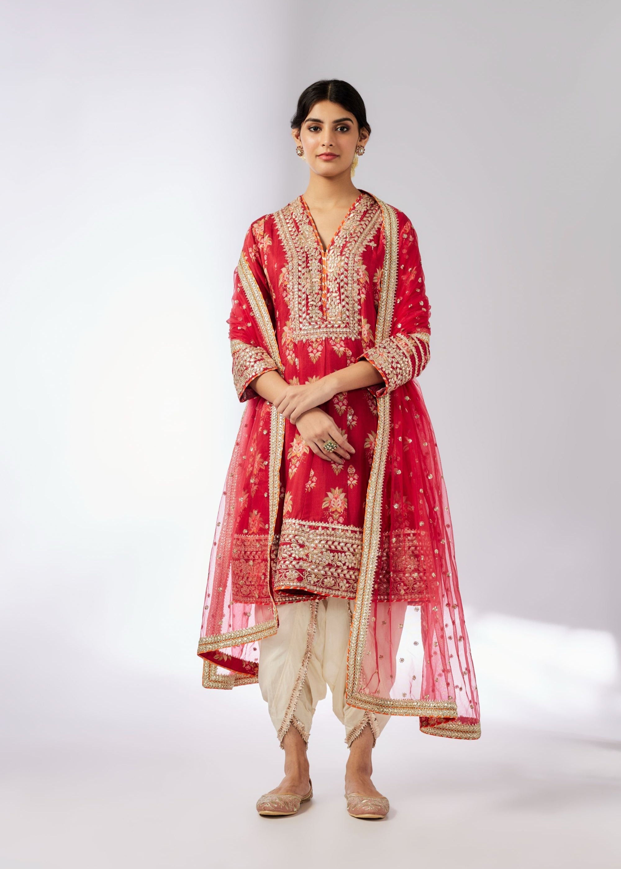 Ekta AG Dhoti Set