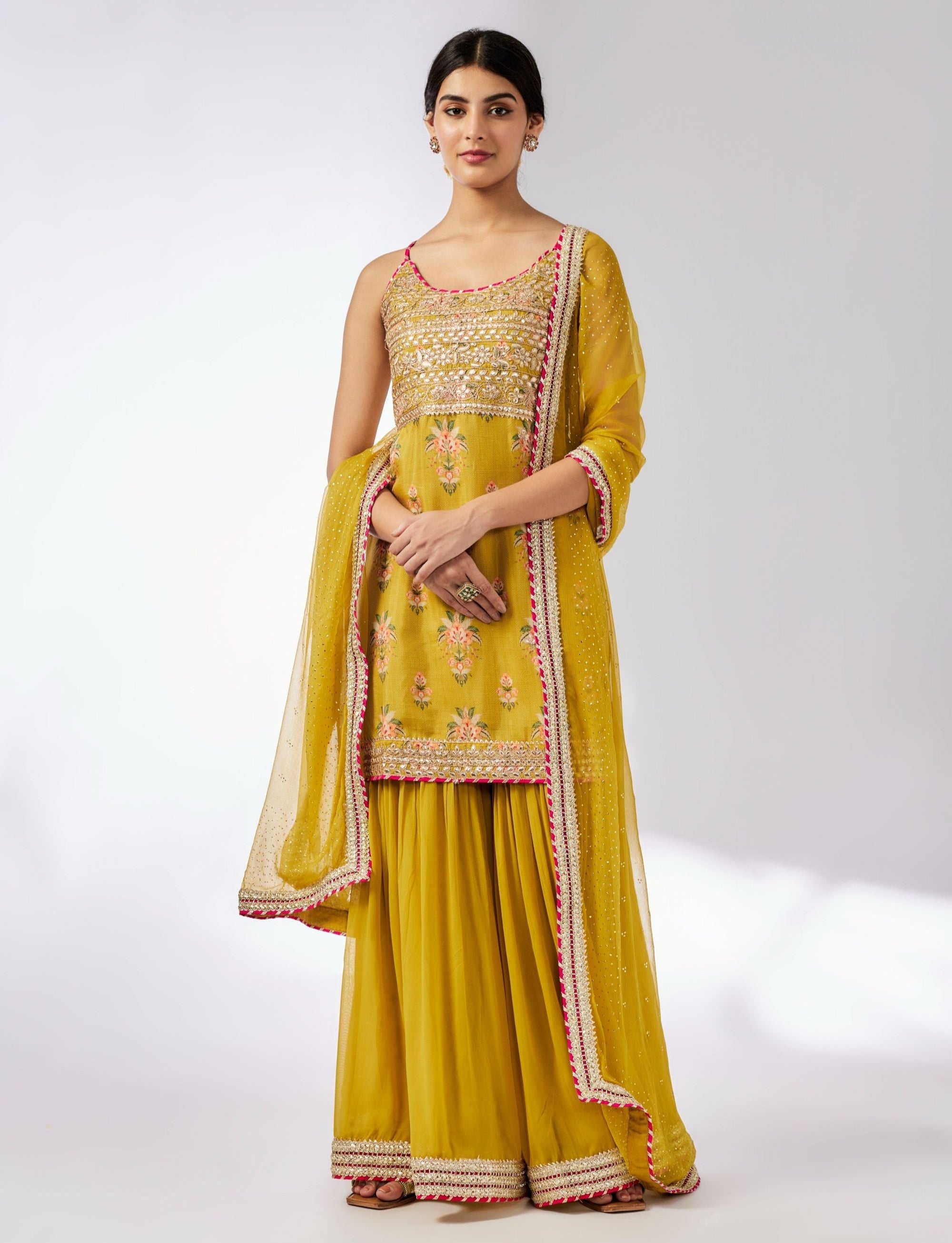 Chhaya Strappy Sharara Set