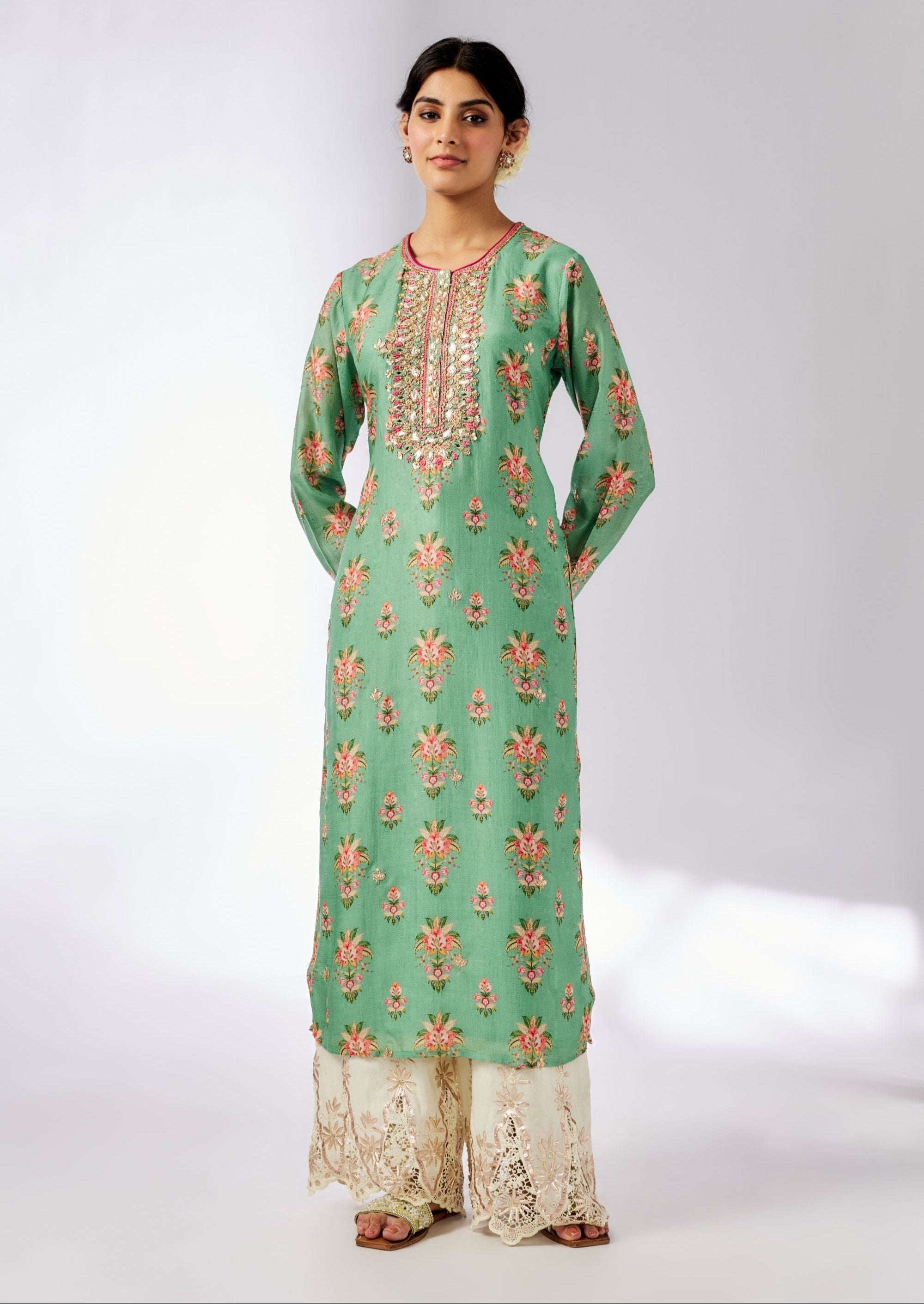Dhara Tunic with Palazzo