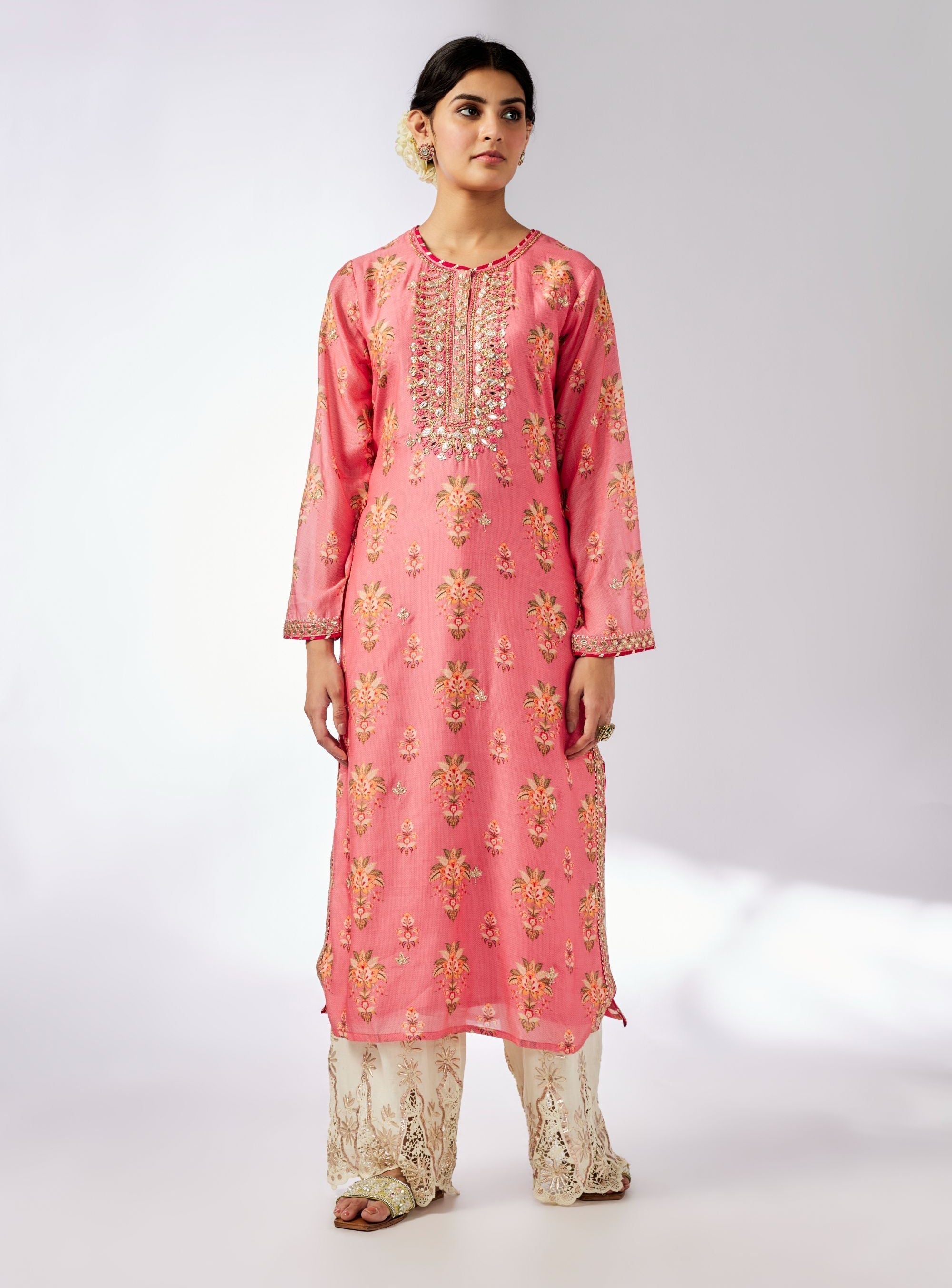 Dhara Tunic with Palazzo