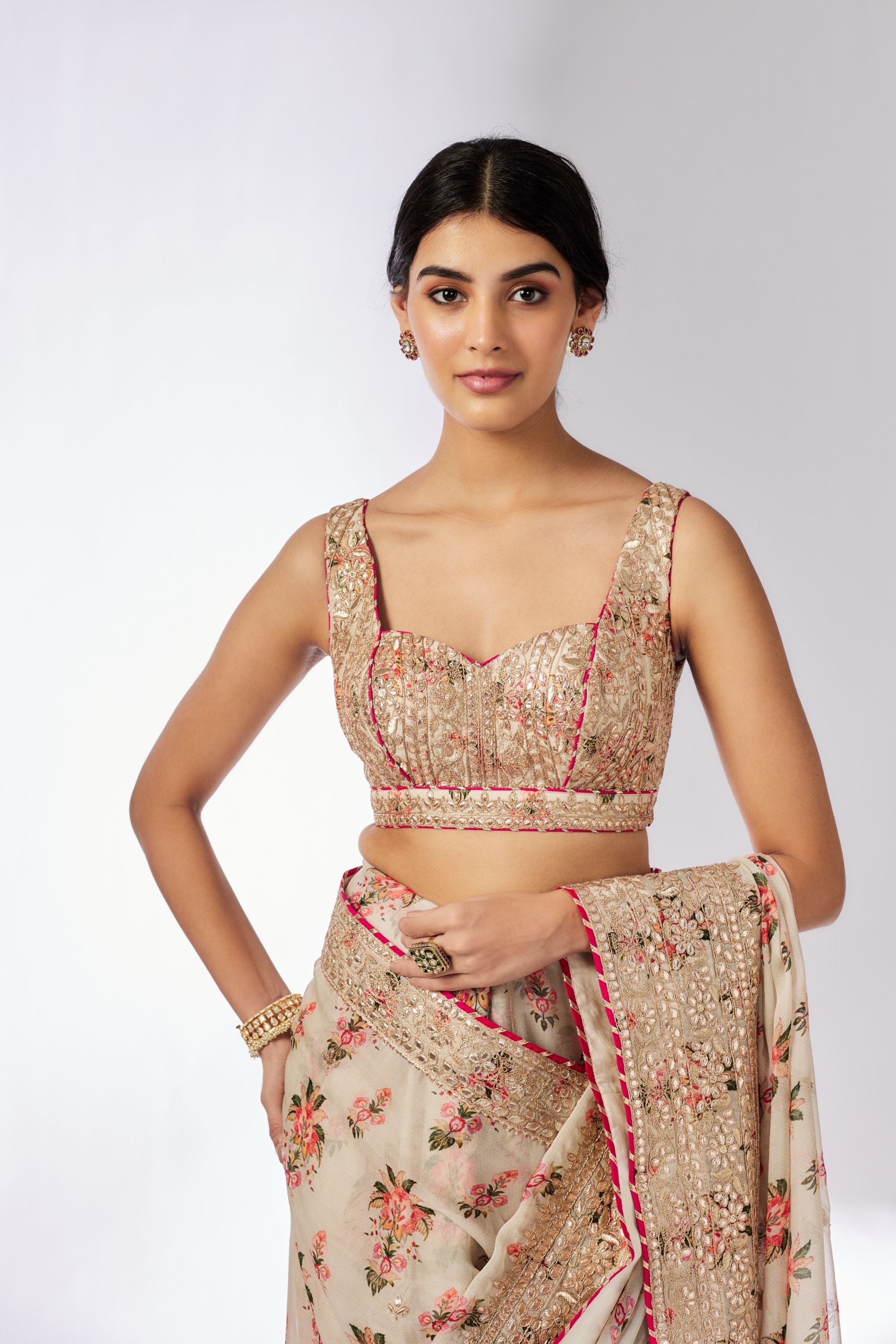 Mahira Saree set - Debashree Biswas