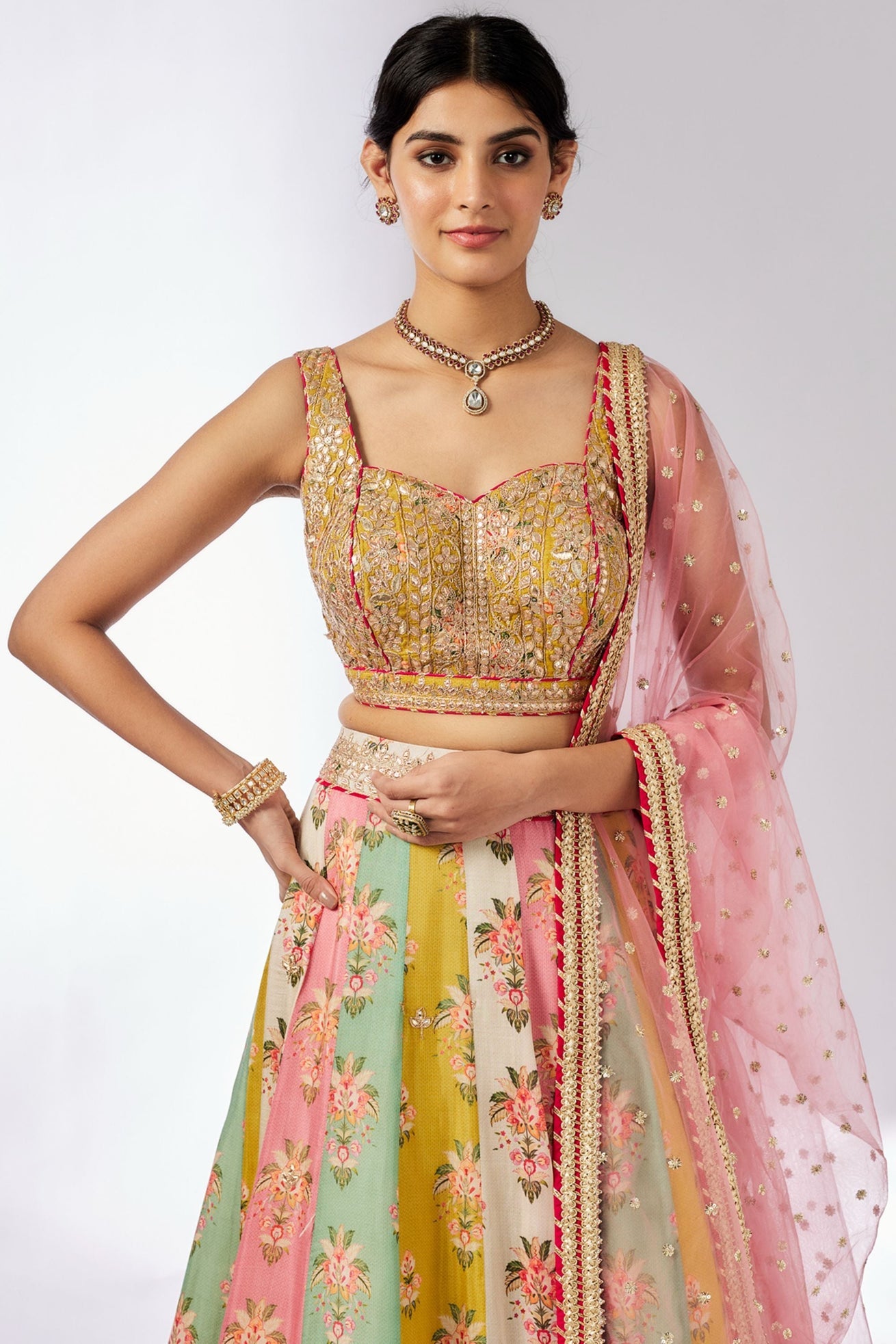 Ave Chicago x Gopi Vaid Sayali Lehenga Set