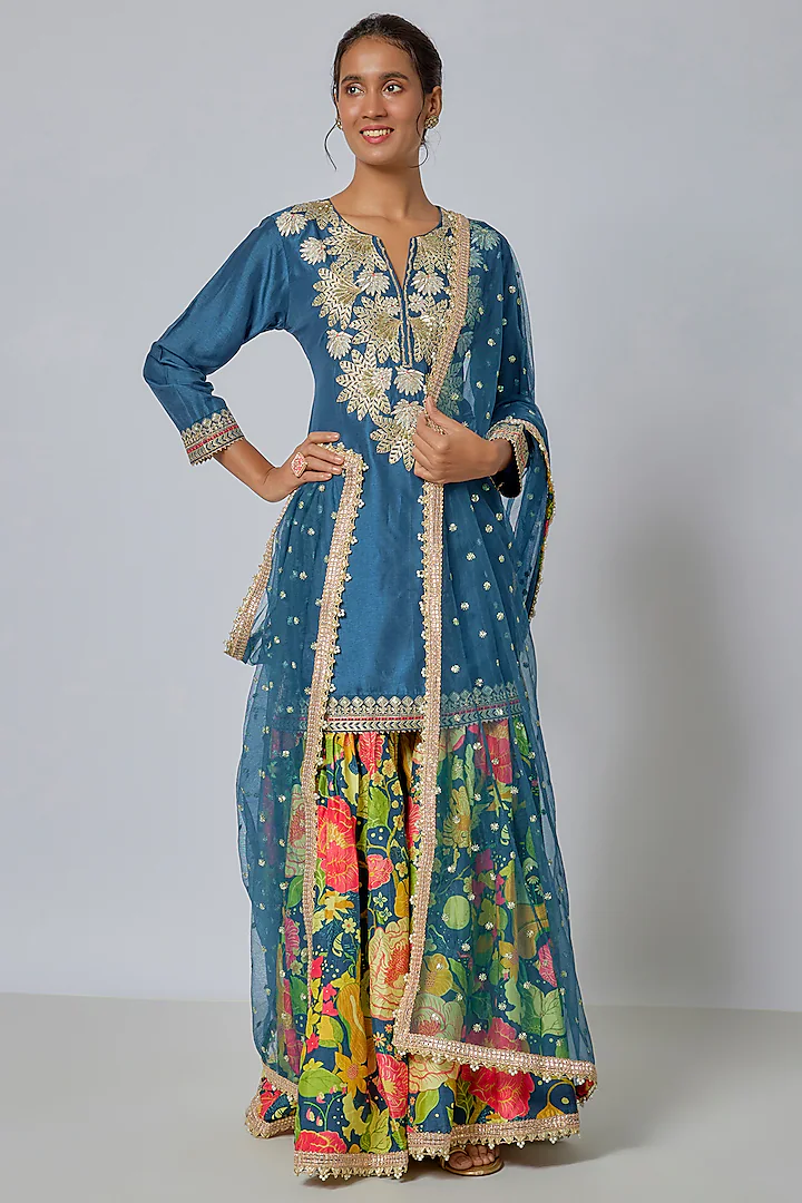 Anjali Sharara Set