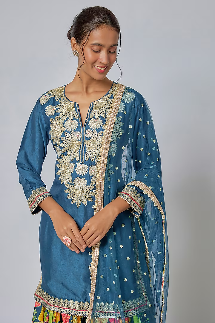 Anjali Sharara Set