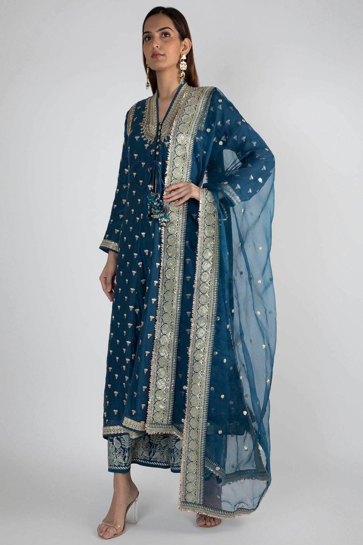 Ave Chicago x Gopi Vaid Meera Jacket Palazzo Set