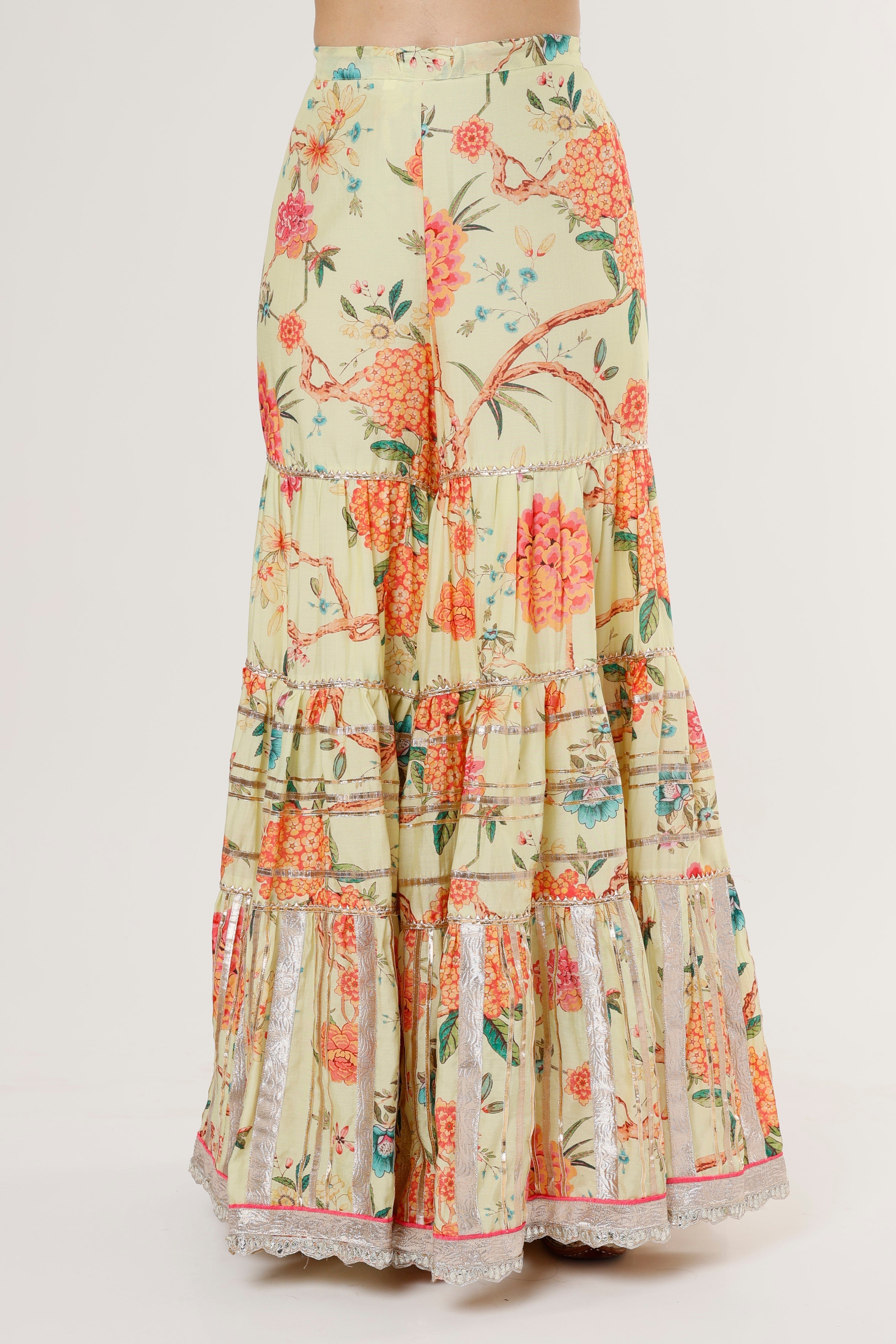 Juhi short kurta Sharara set