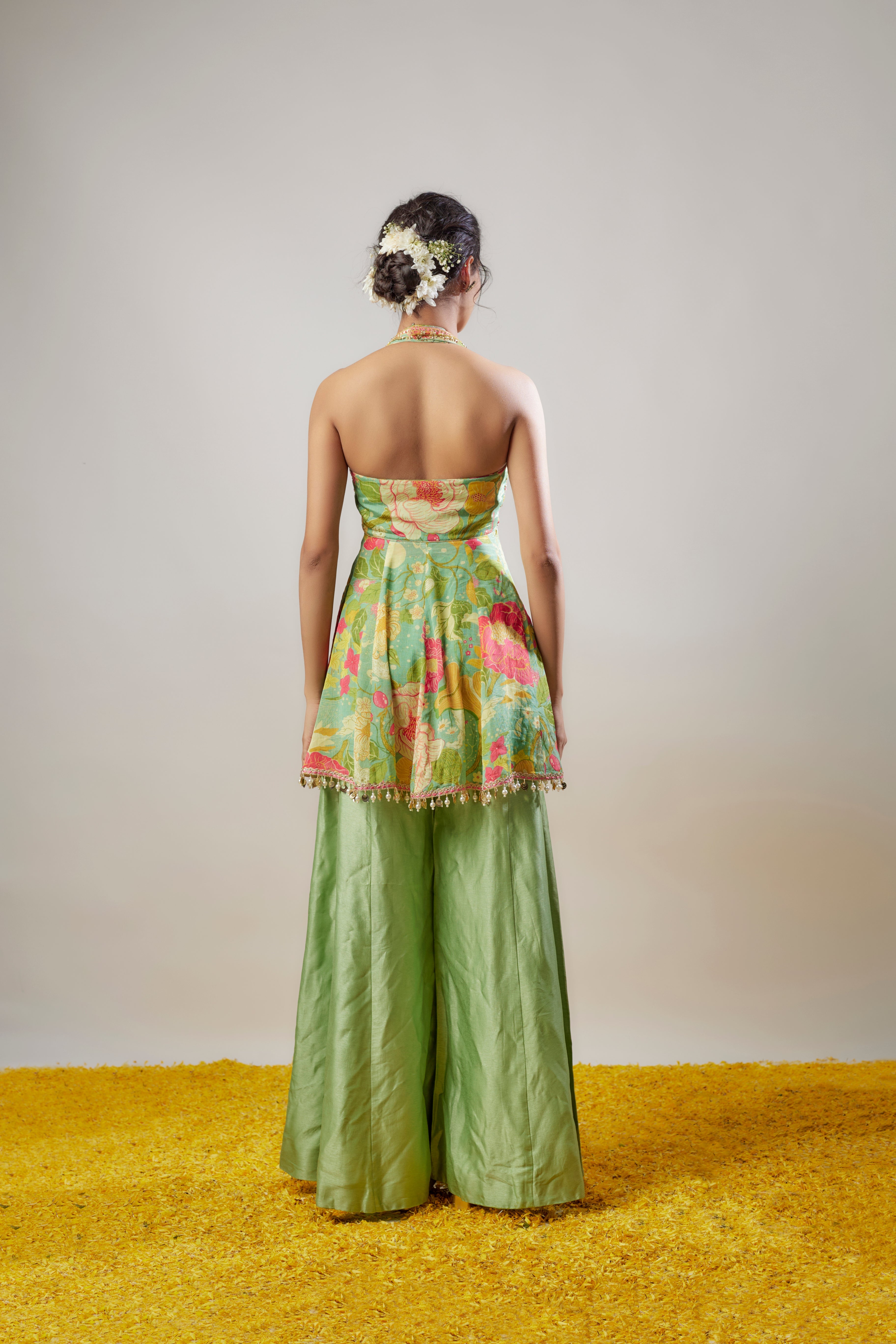 Akshara Sharara Set