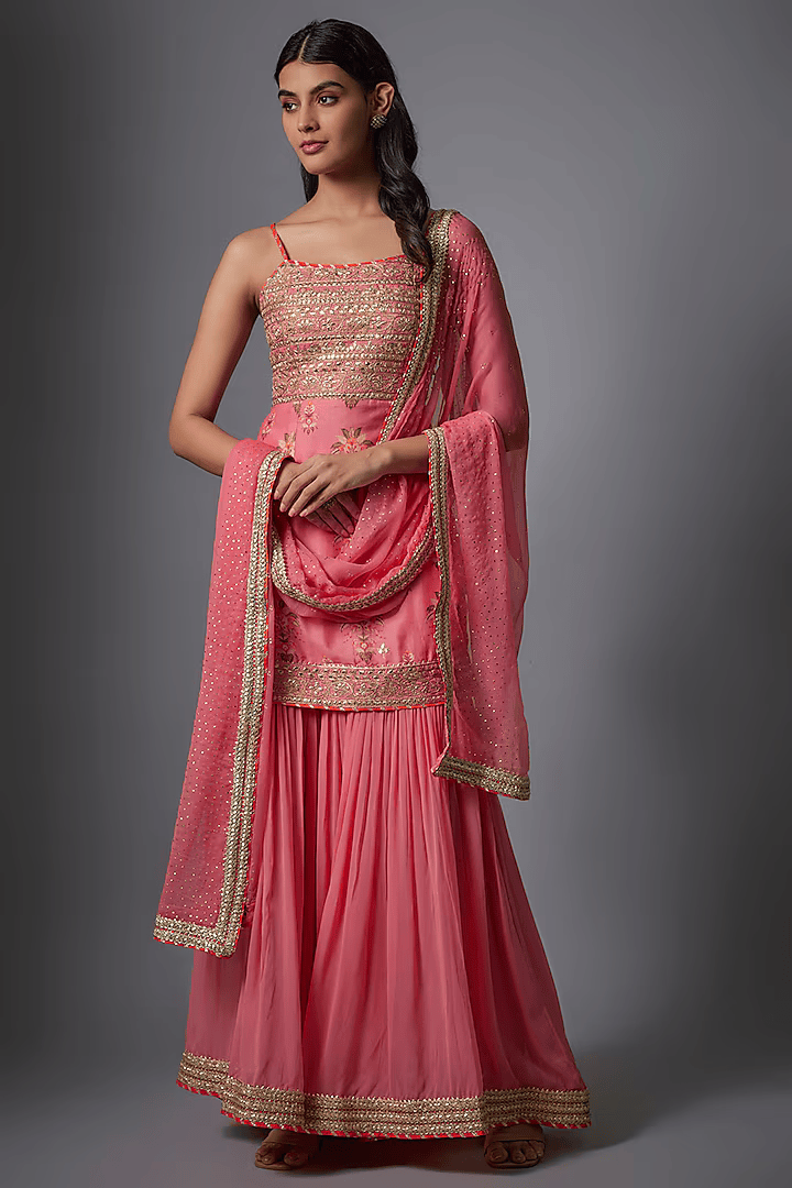 Chhaya Strappy Sharara Set