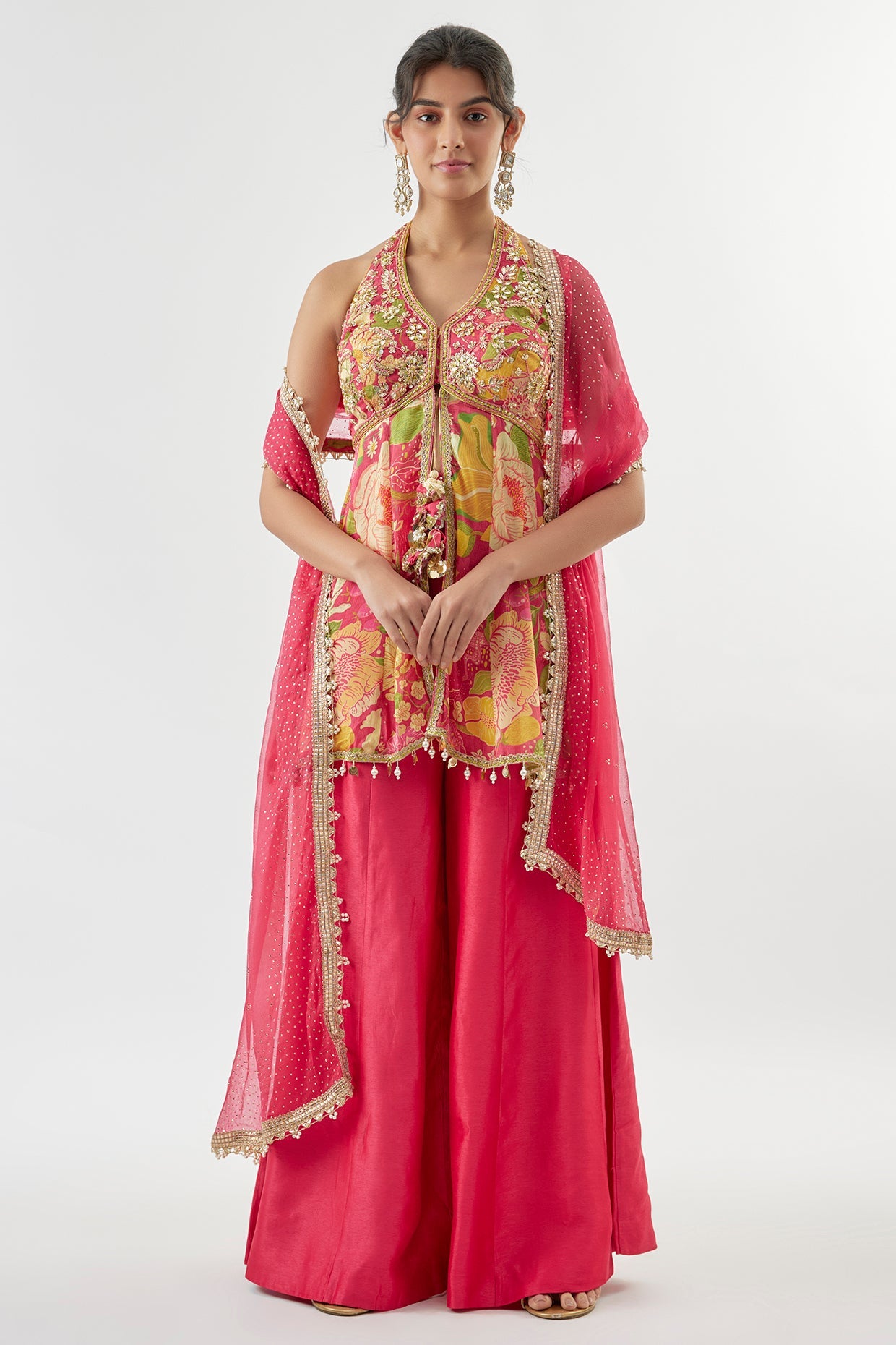 Akshara Sharara Set
