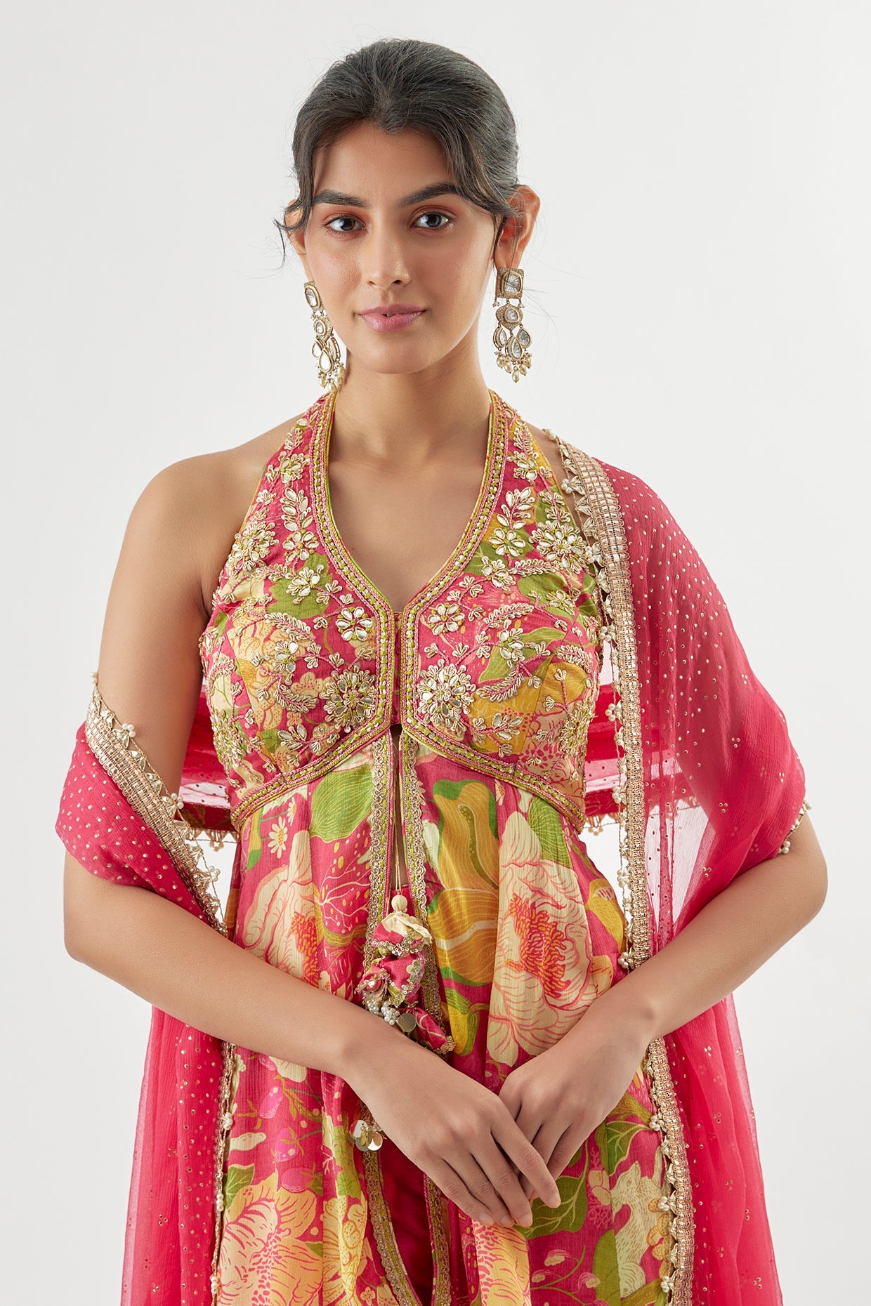 Akshara Sharara Set