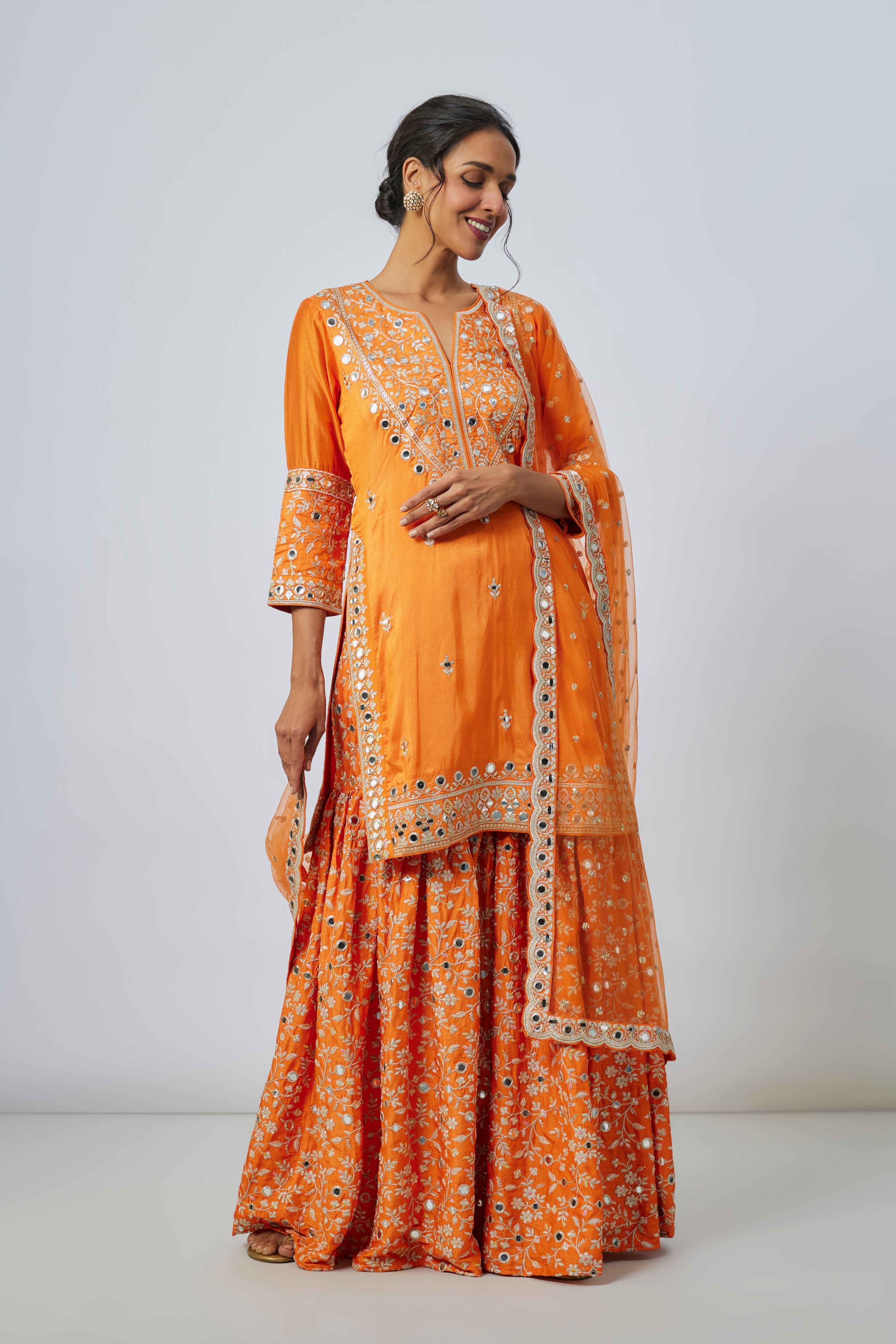 Aadhira Sharara Set