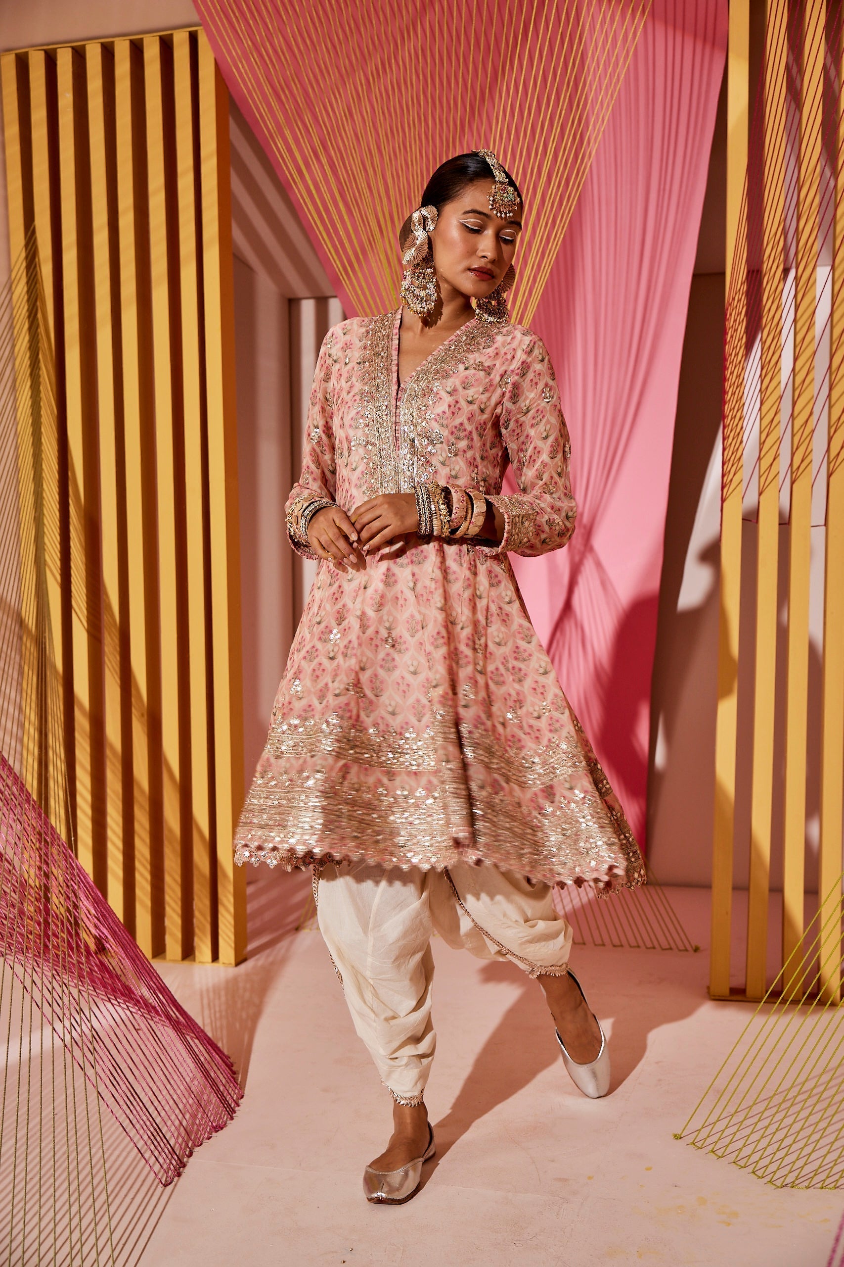 Nusrat Dhoti Set