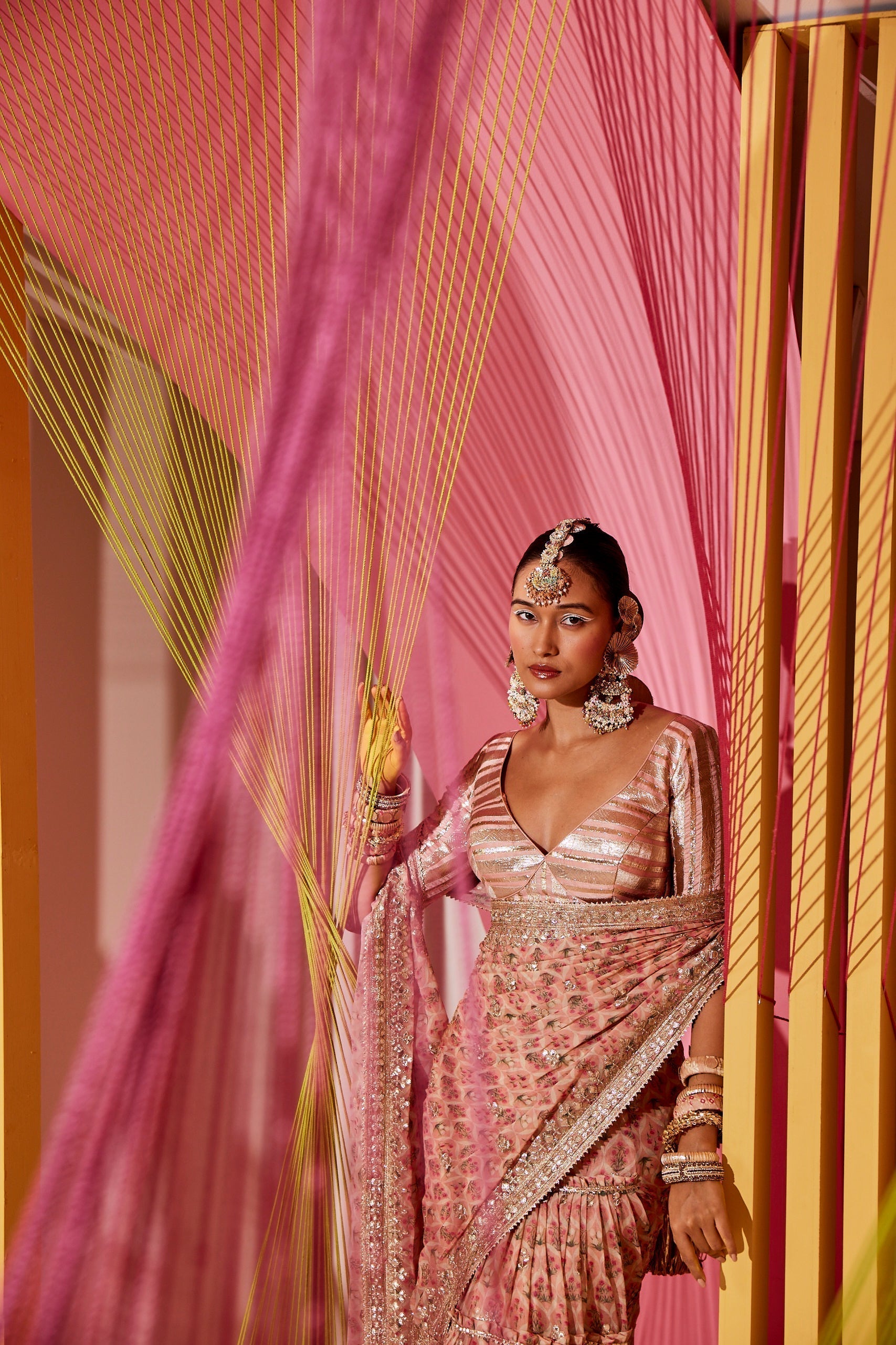Nusrat Saree set