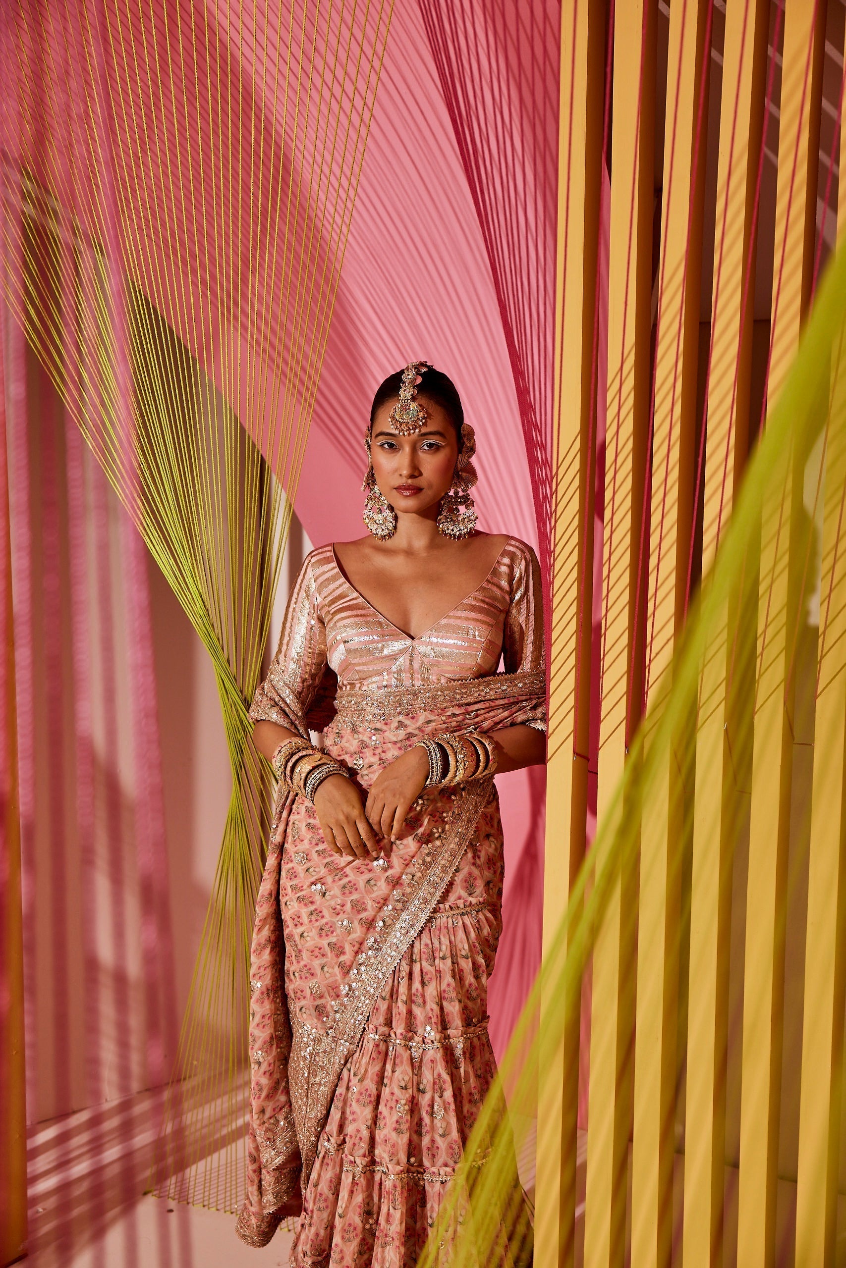 Nusrat Saree set