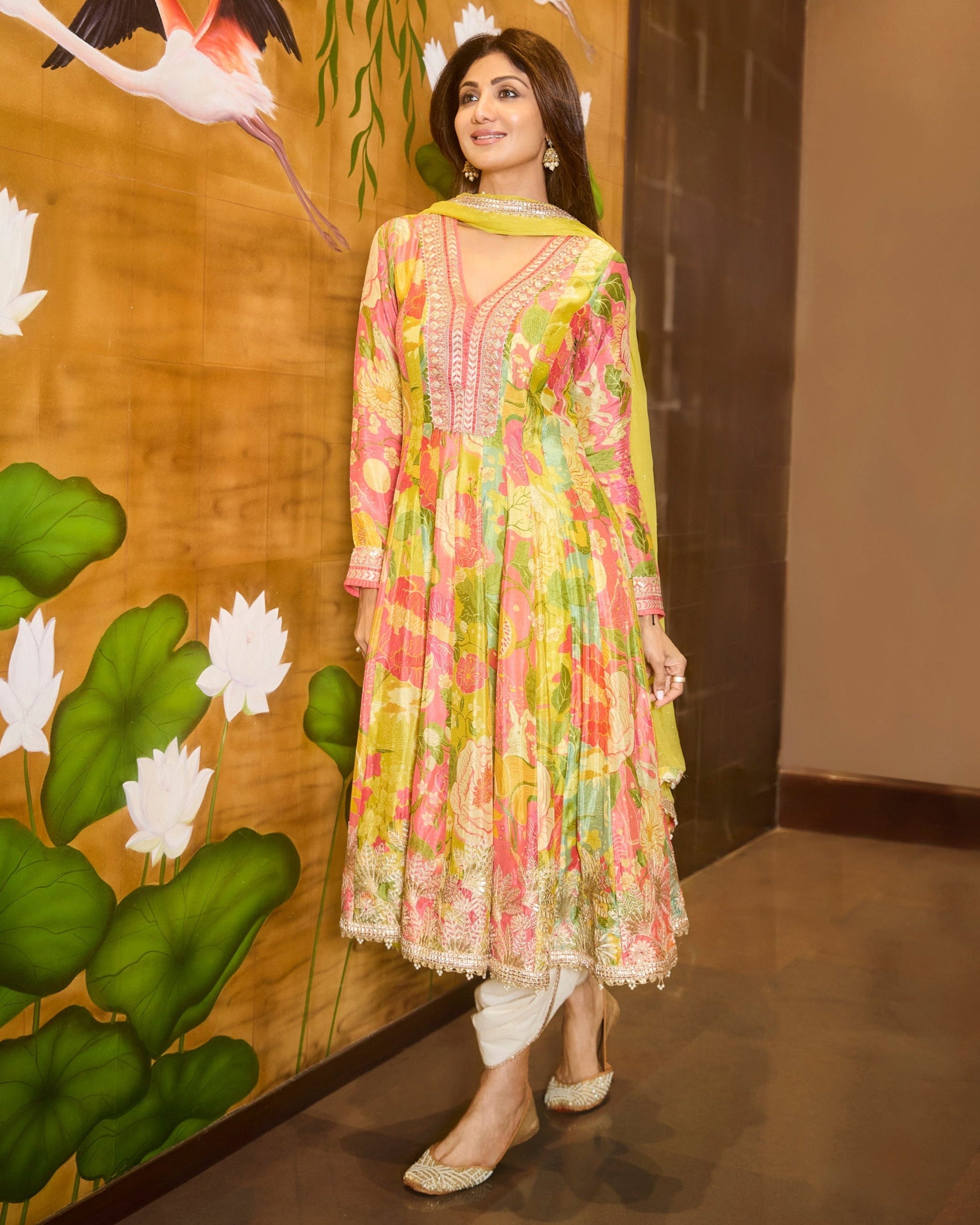 Nasreen Dhoti Set- Shilpa Shetty