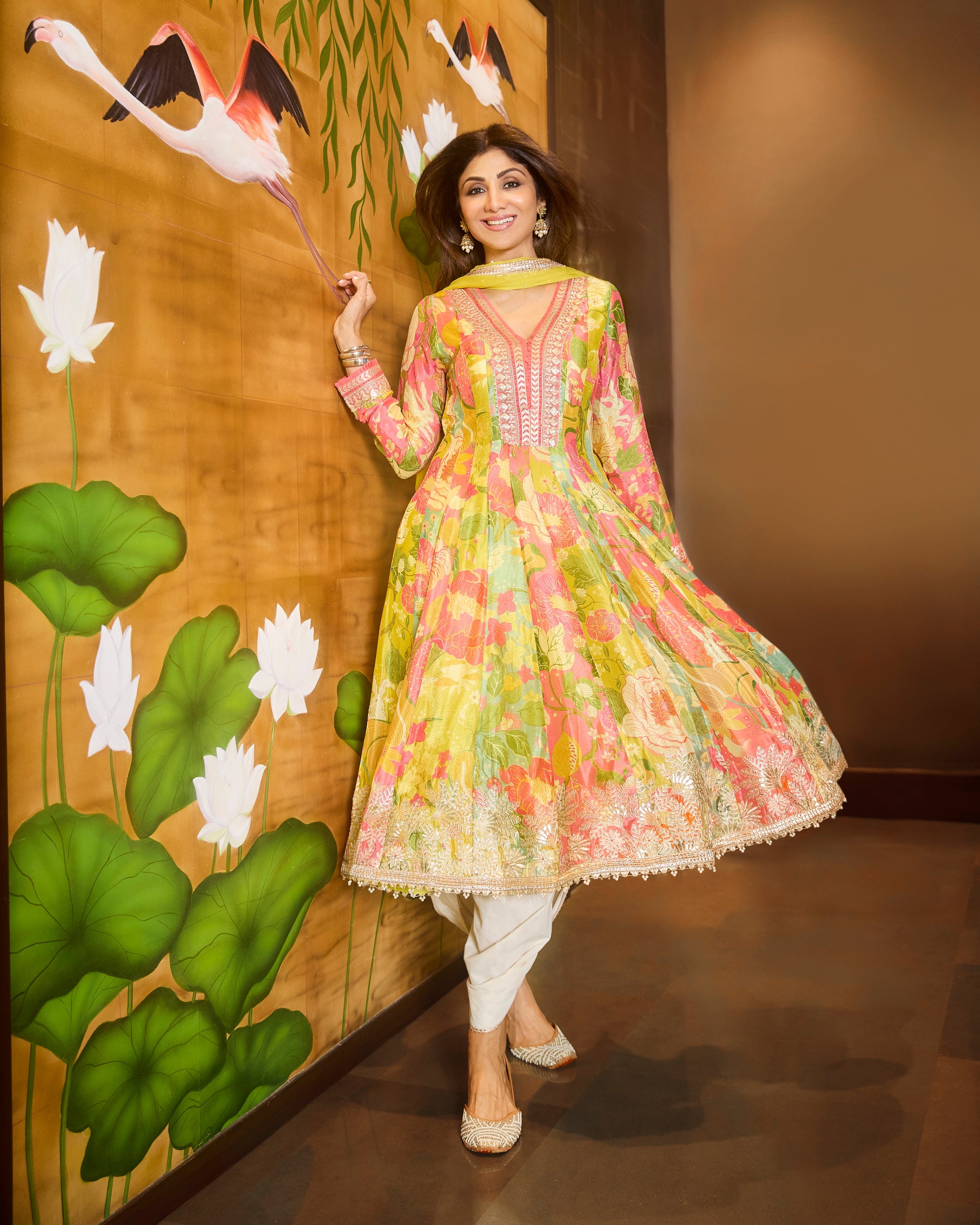 Nasreen Dhoti Set- Shilpa Shetty