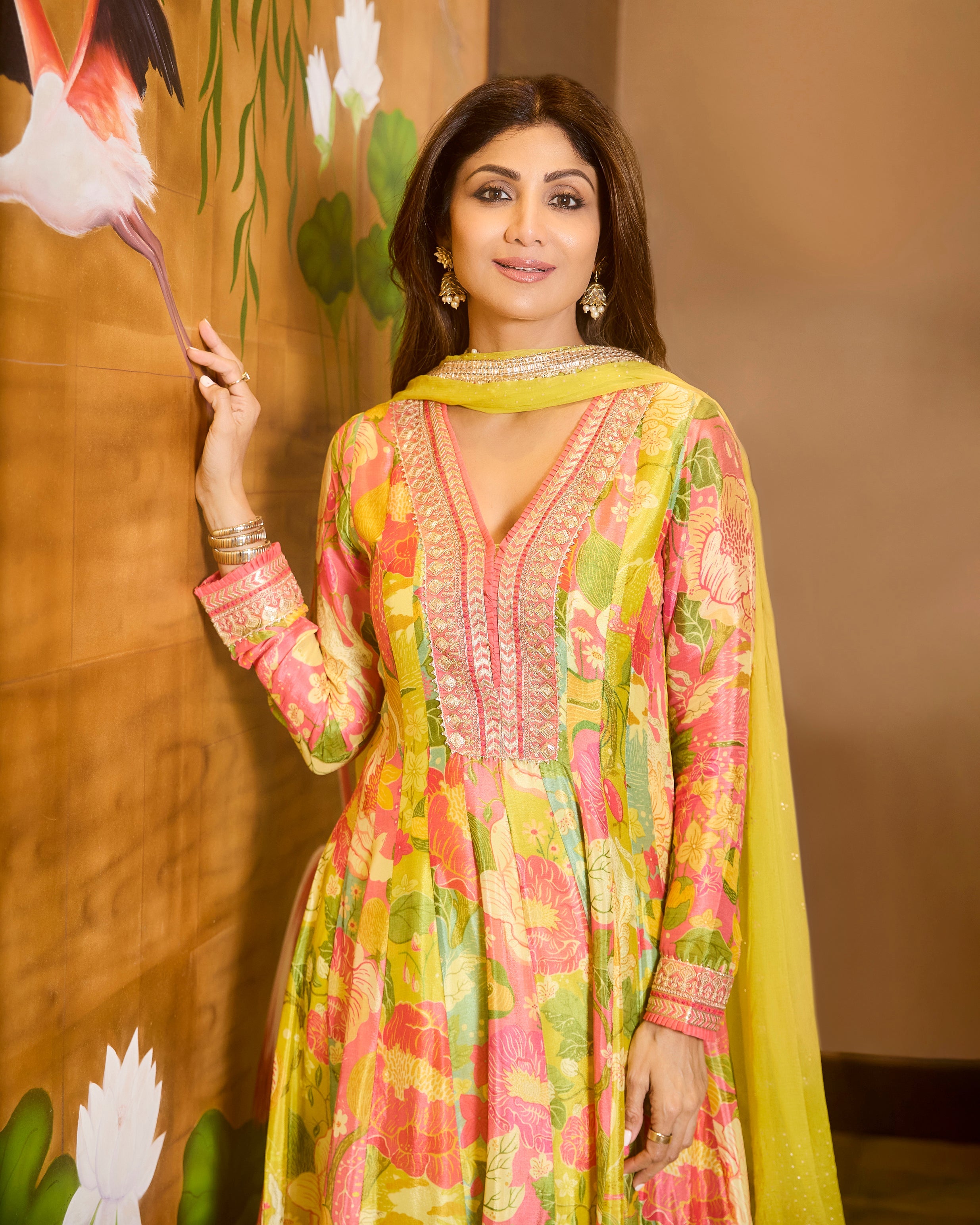 Nasreen Dhoti Set- Shilpa Shetty
