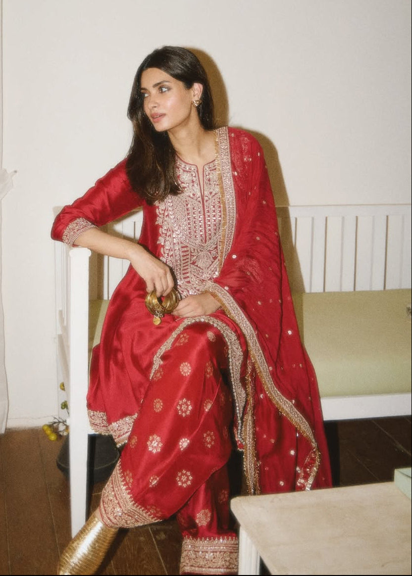 Daina Penty in Misha Farshi Set