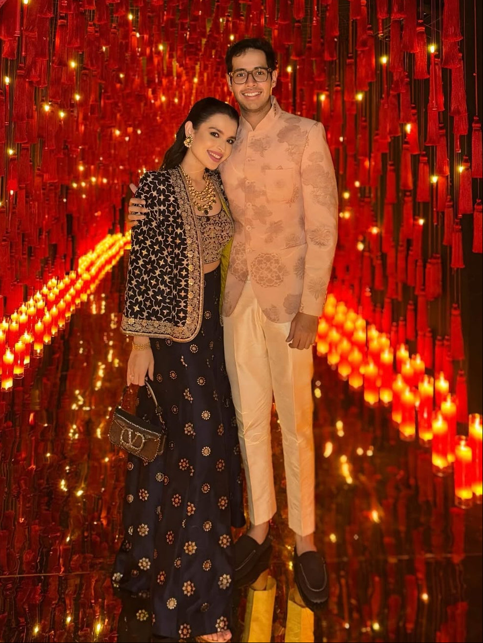 Saachi Bhasin in Shaina Pant Set