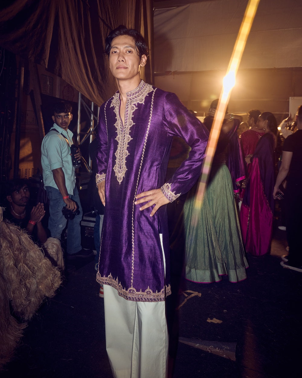 Baingani Kurta Set