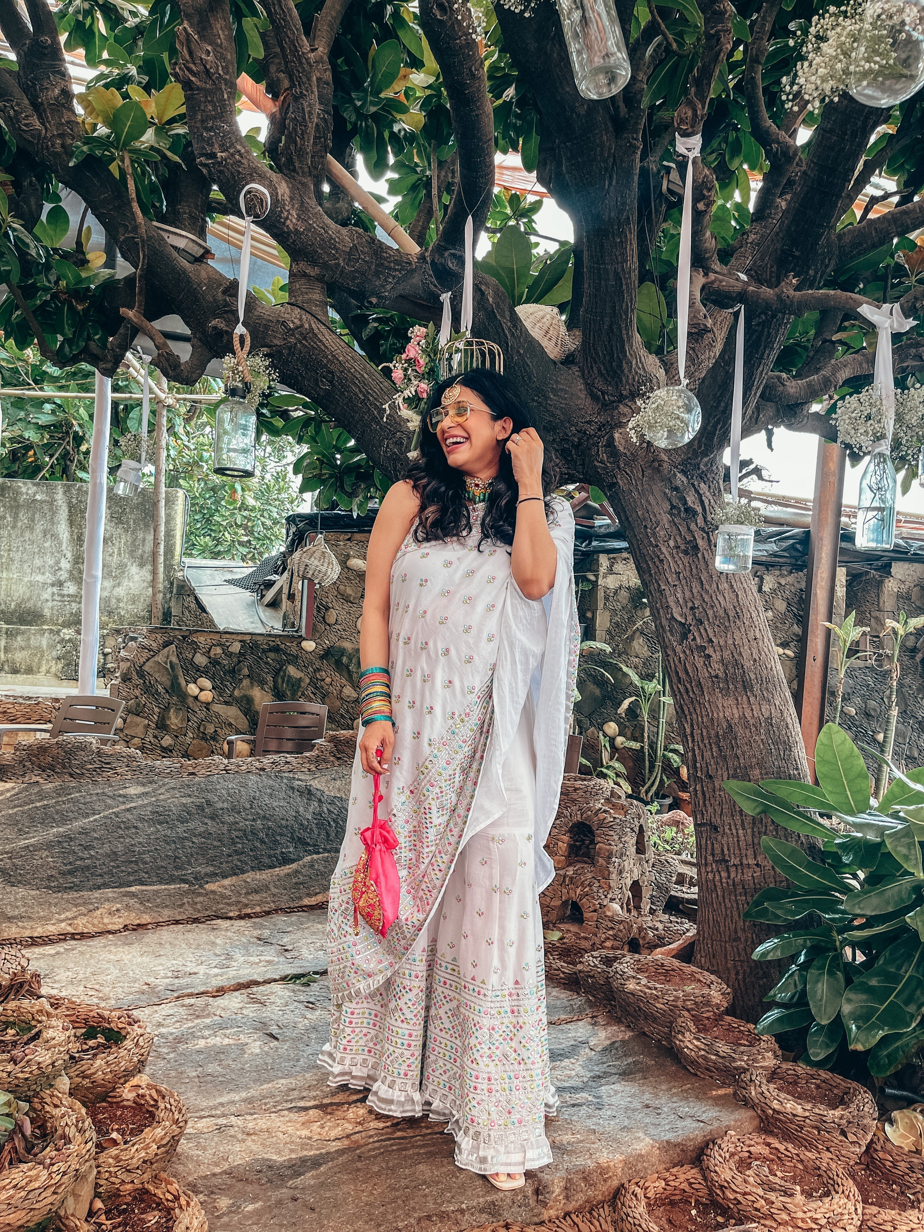 Kishwar Merchant In Noor Assymentrical Sharara Set