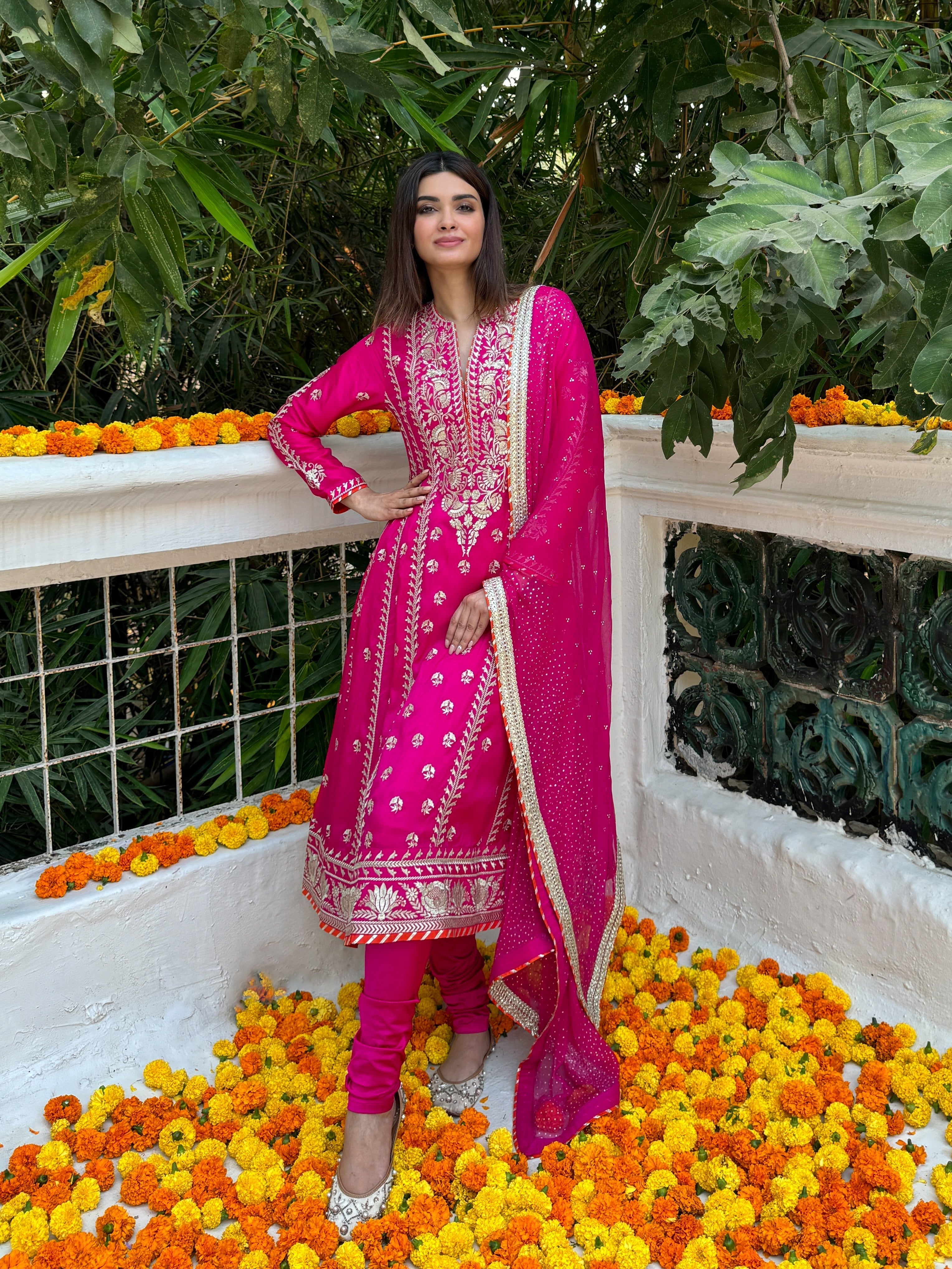 Aarohi Anarkali set-Diana Penty