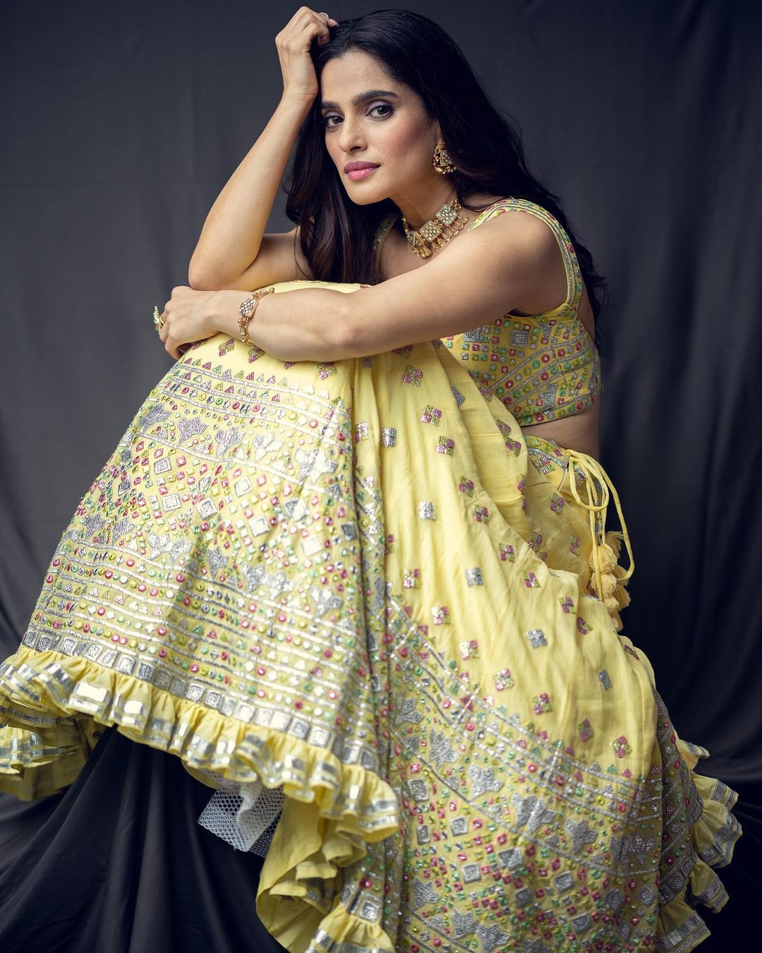 Noor Strappy Lehenga Set
