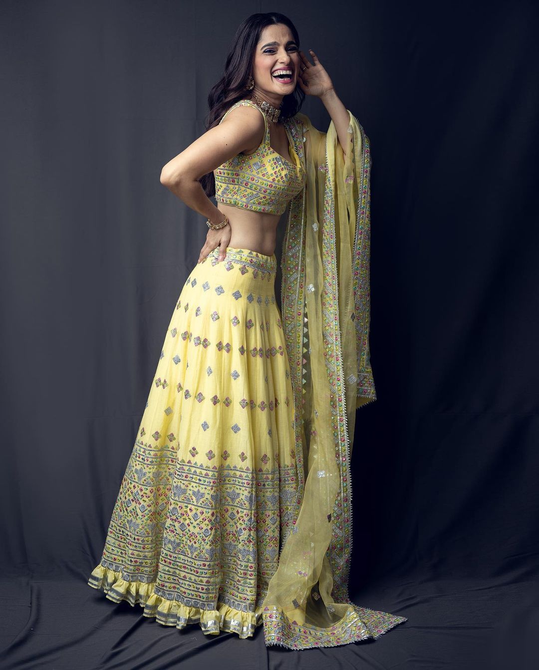 Noor Strappy Lehenga Set