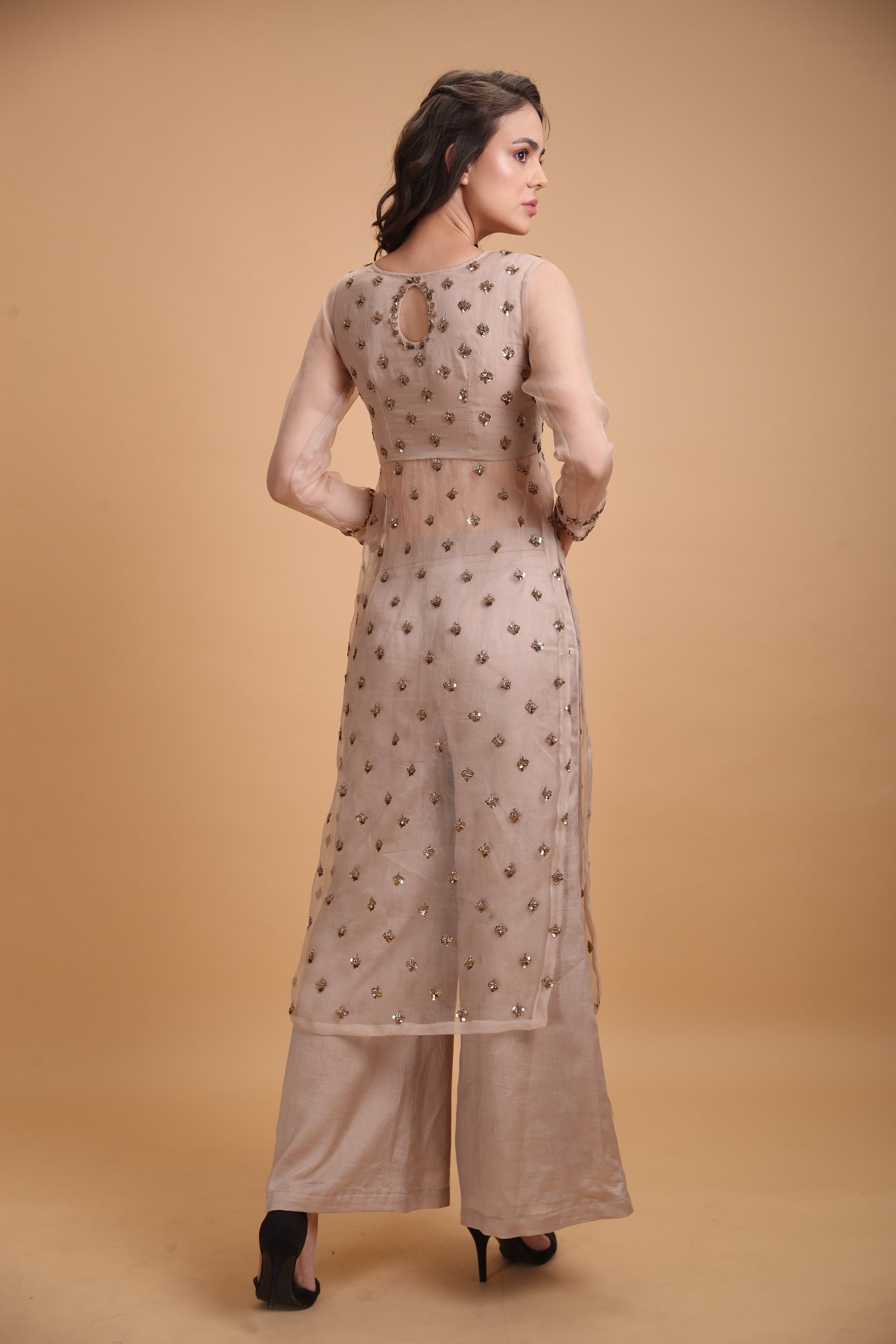 Light Brown Jacket With Pants