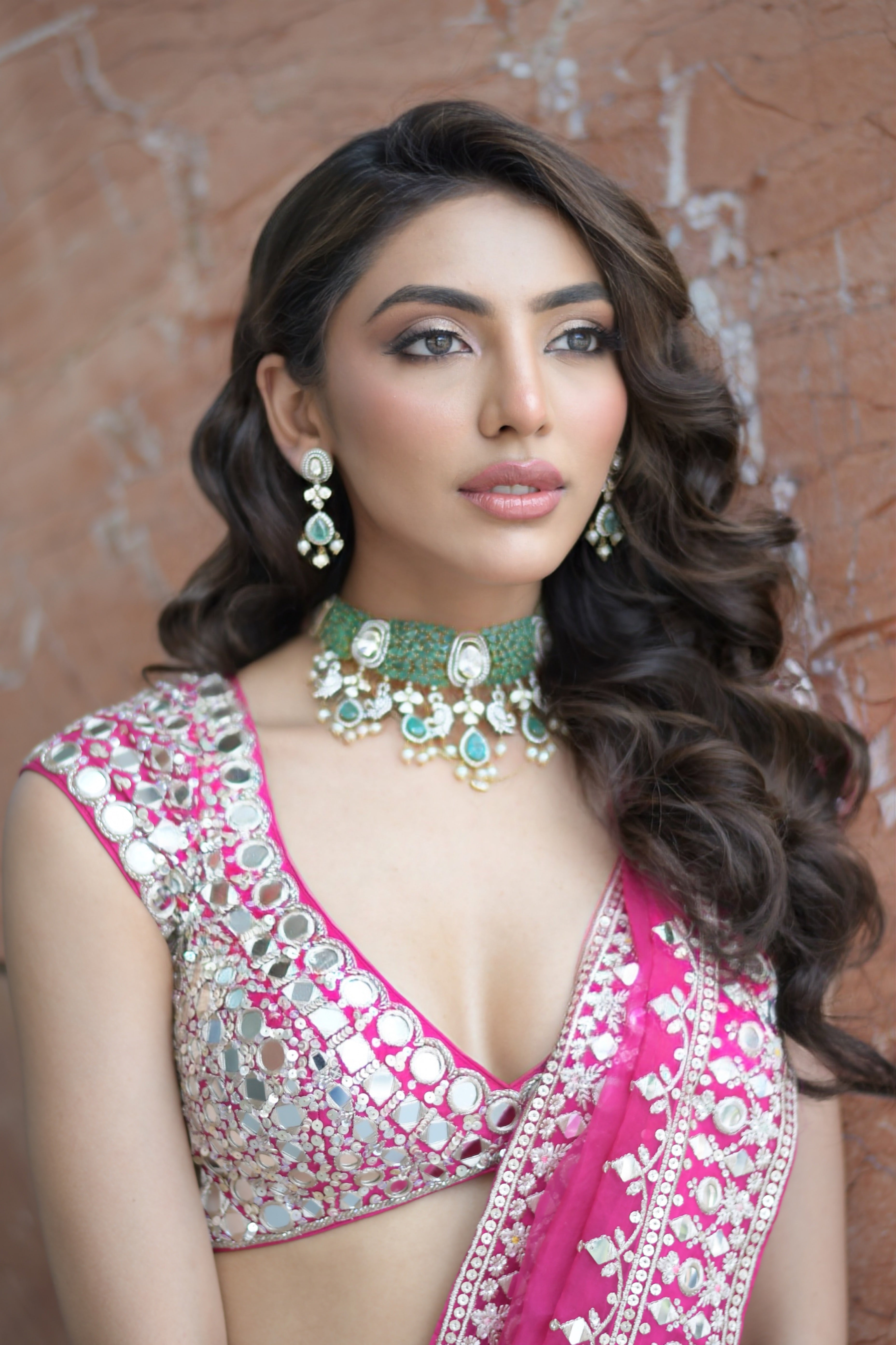 Mallaikaa Chheda in Niranjana Lehenga Set