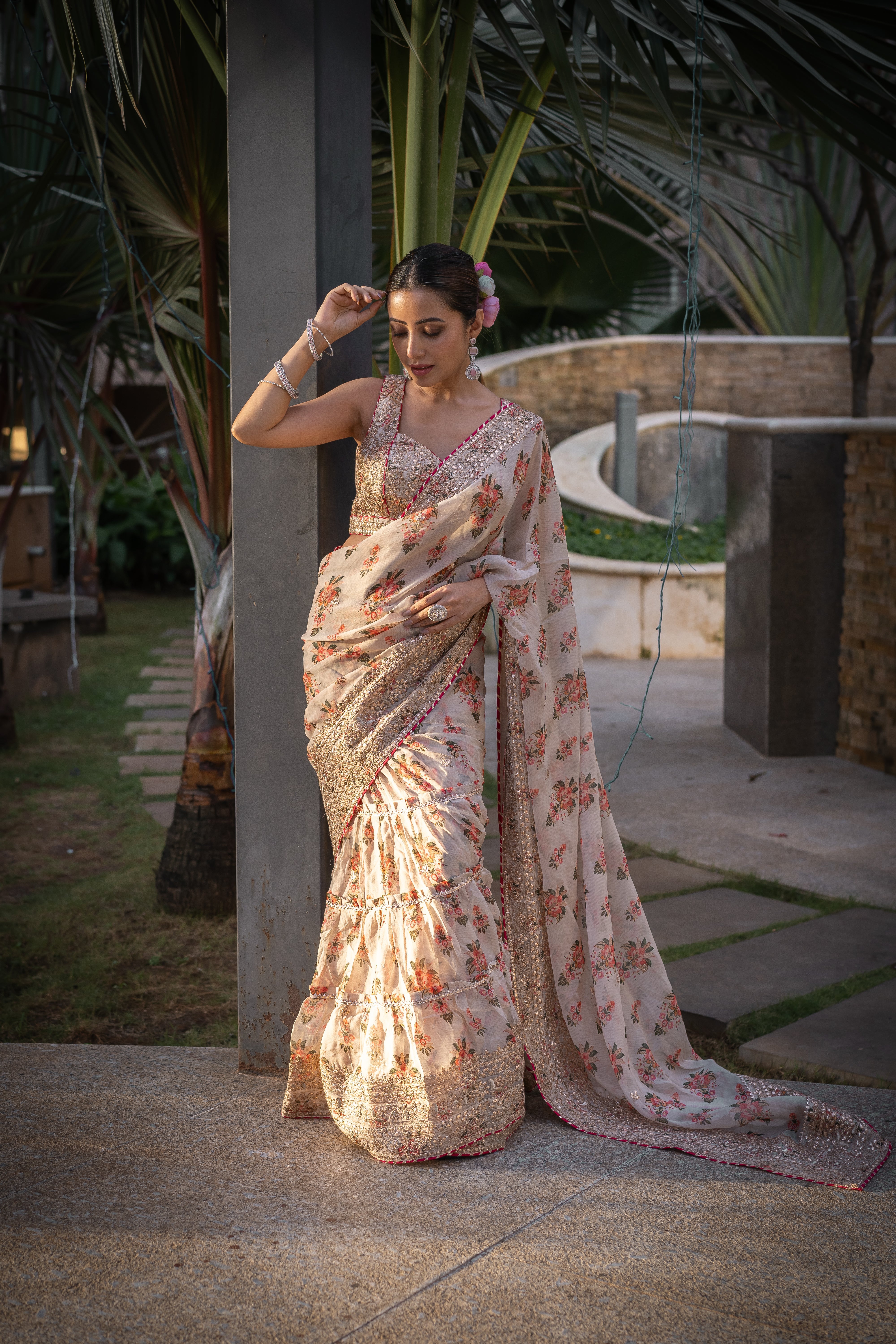 Mahira Saree set - Debashree Biswas