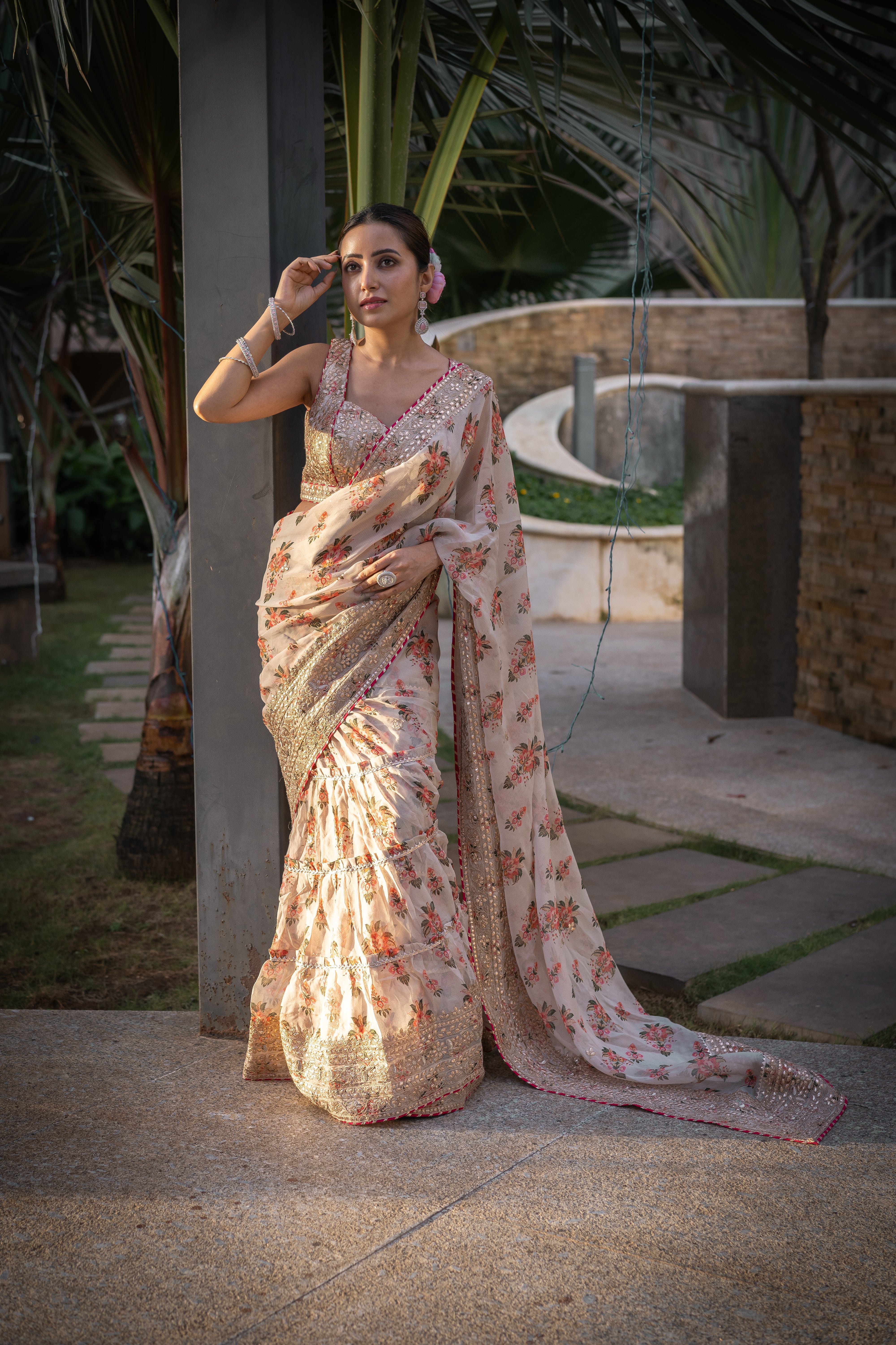 Mahira Saree set - Debashree Biswas