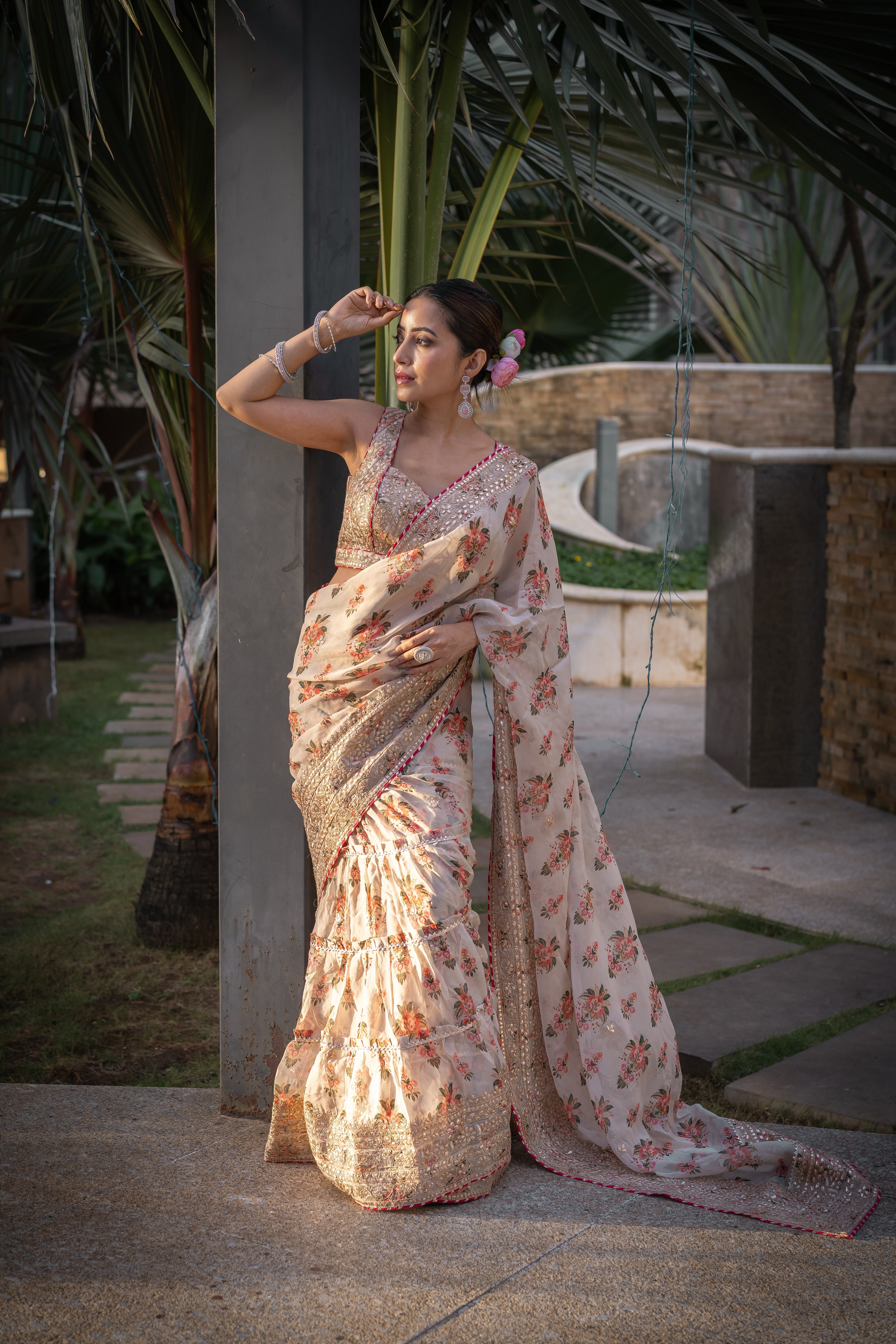 Mahira Saree set - Debashree Biswas