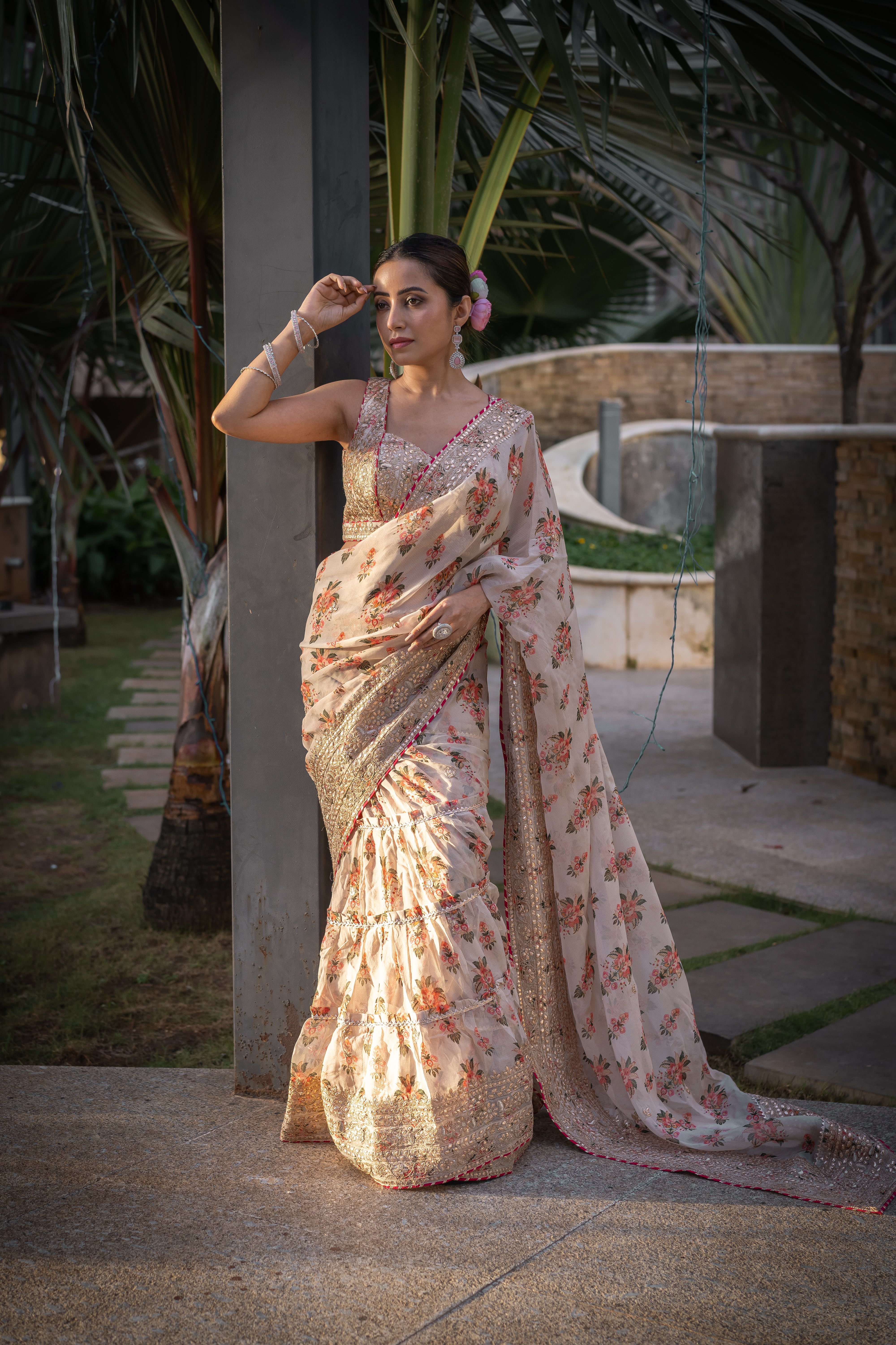Mahira Saree set - Debashree Biswas