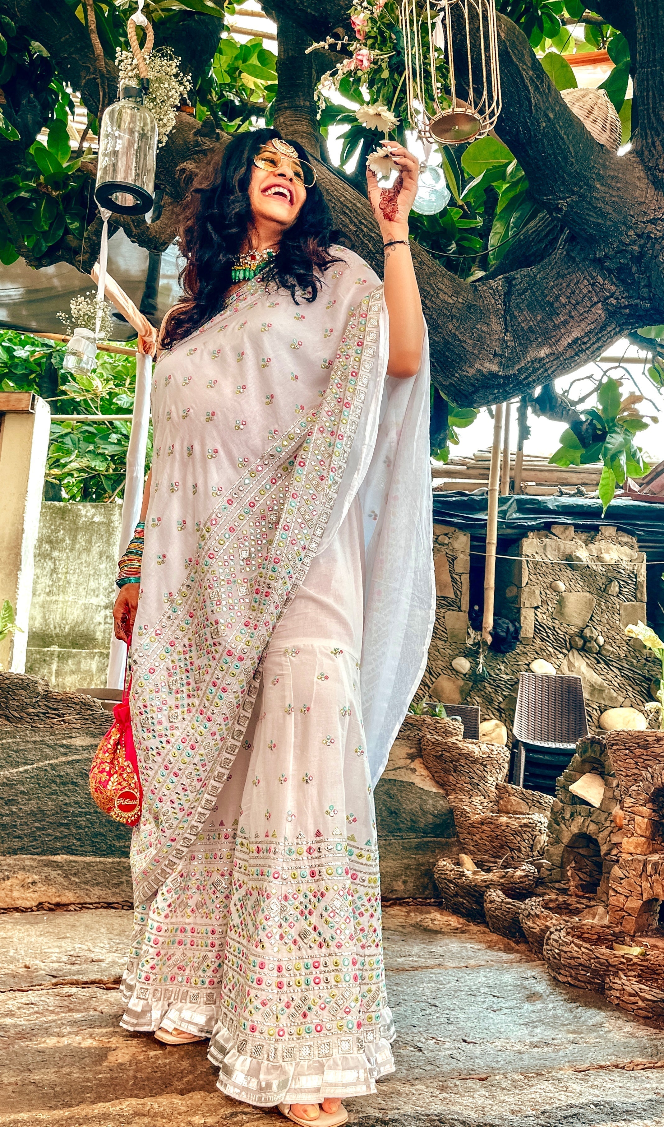 Kishwar Merchant In Noor Assymentrical Sharara Set
