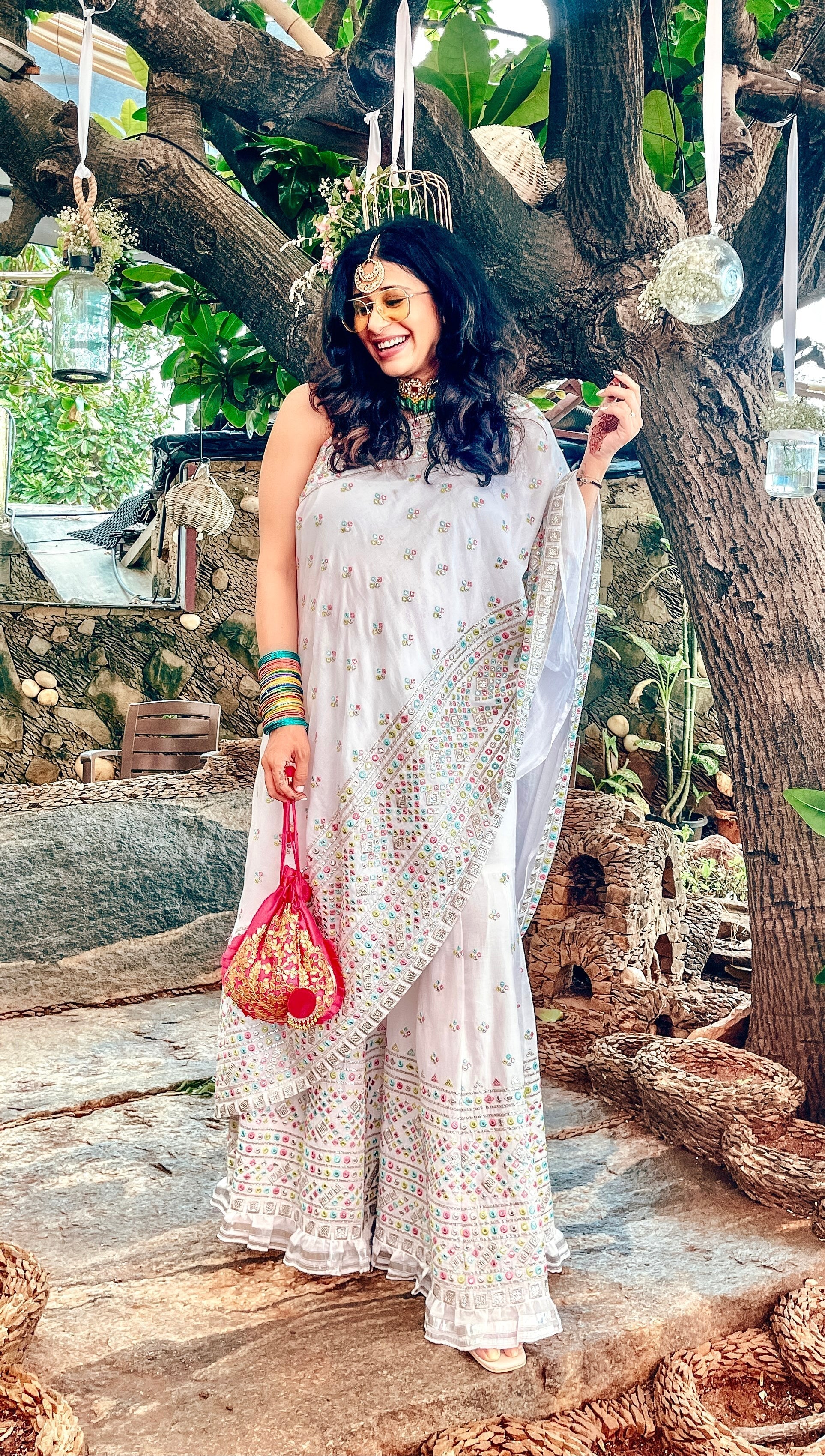 Kishwar Merchant In Noor Assymentrical Sharara Set