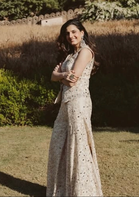 Sachi Gilani in Akila Pant Set