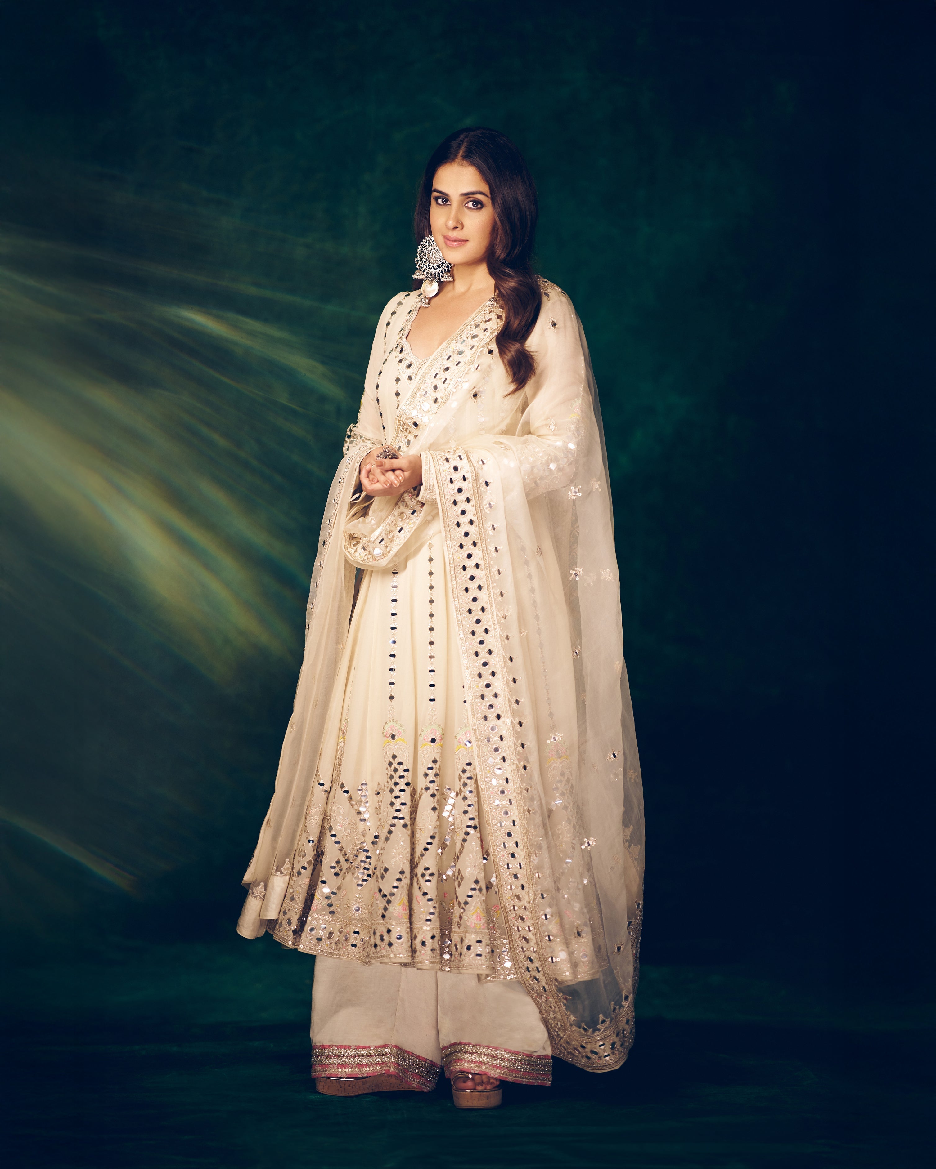 Genelia Anarkali Set