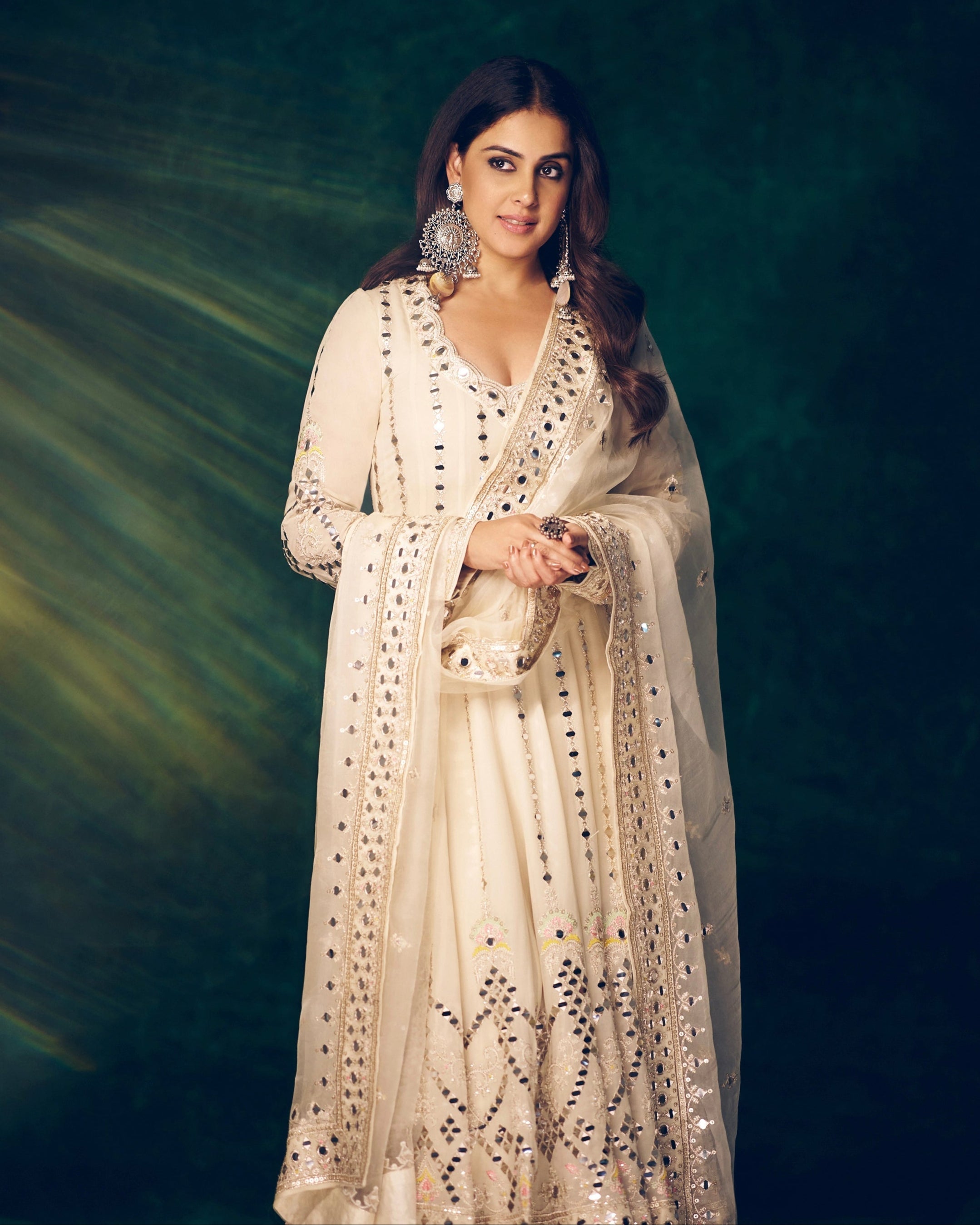 Genelia Anarkali Set