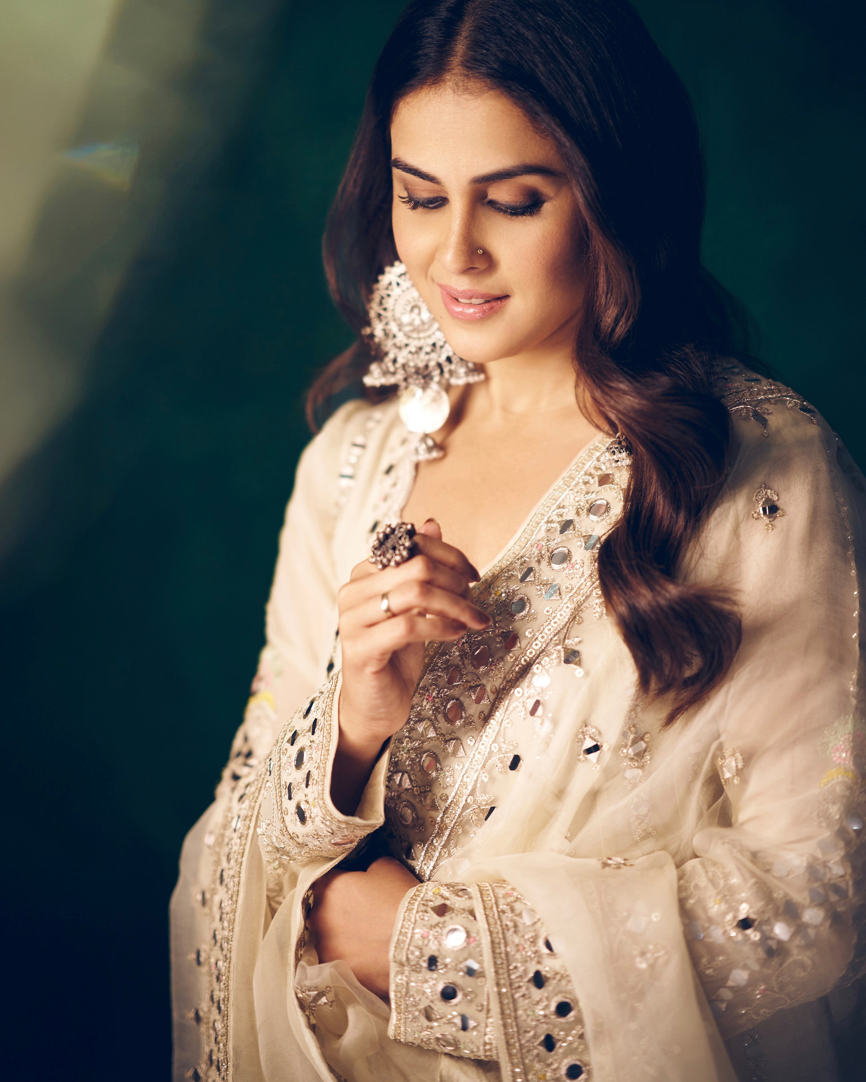 Genelia Anarkali Set