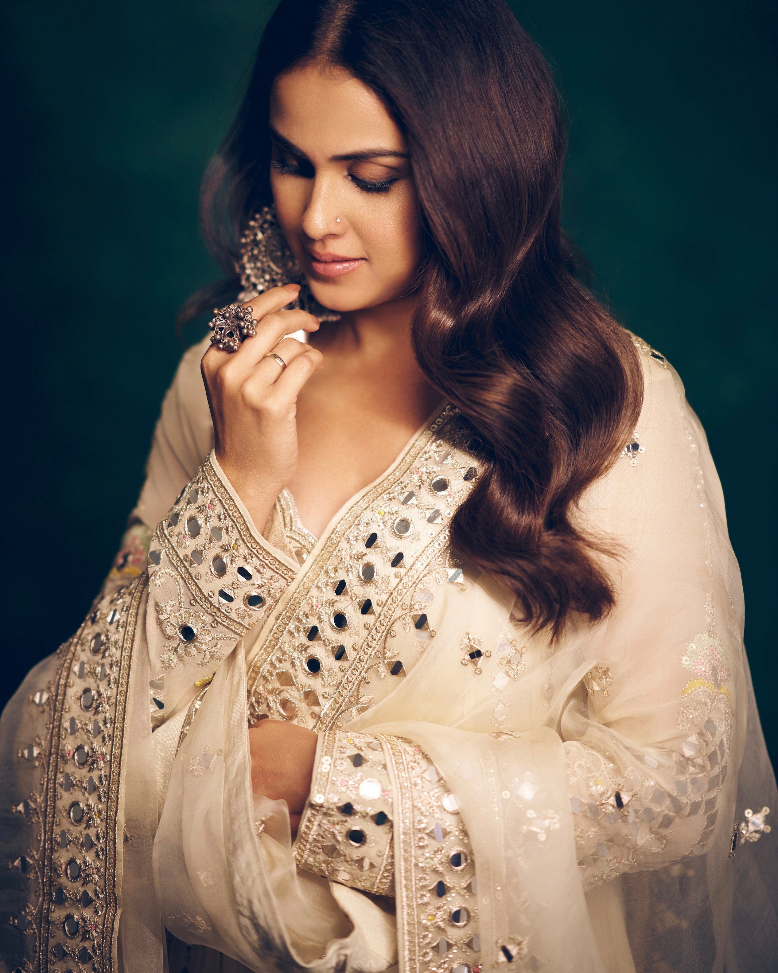 Genelia Anarkali Set