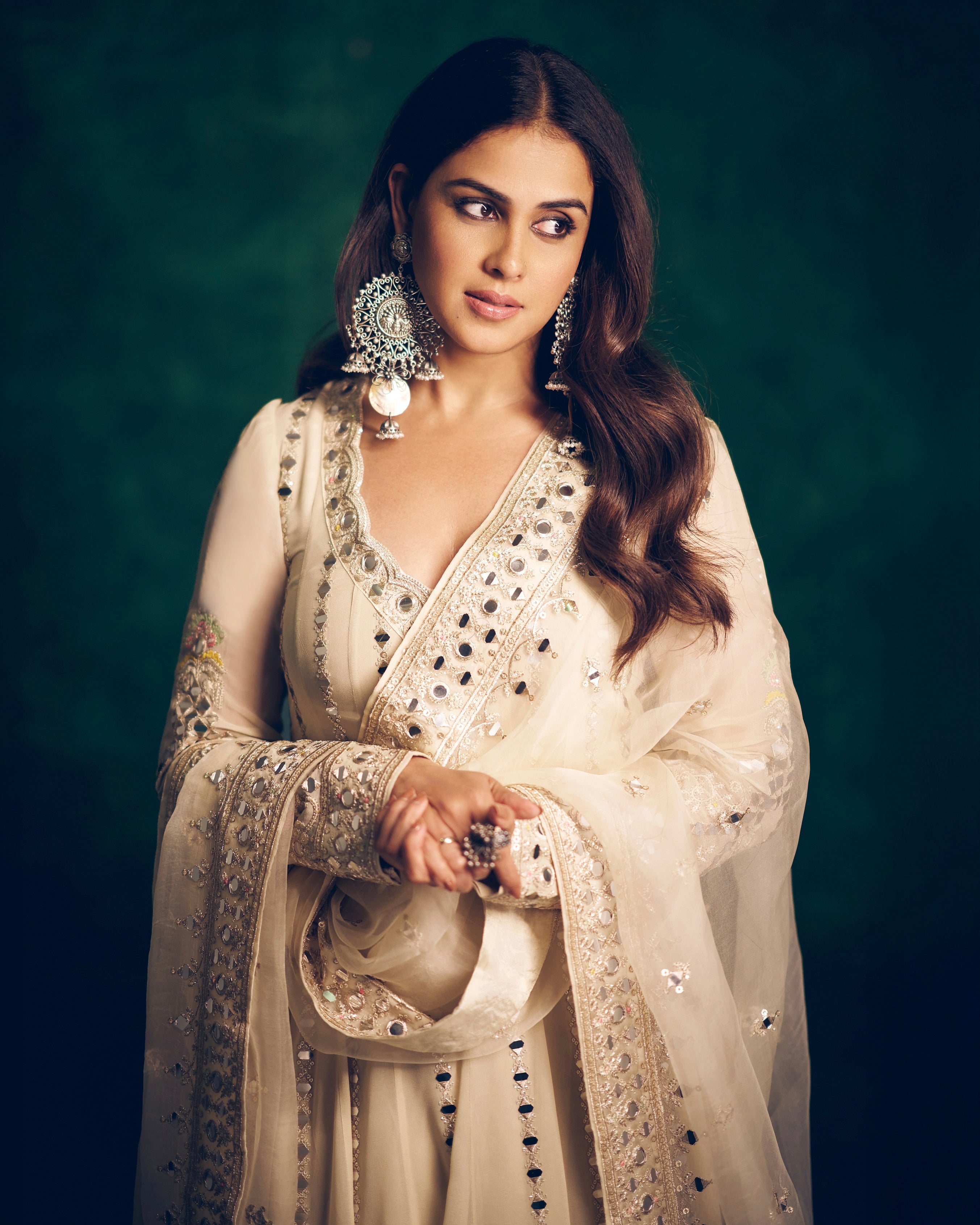 Genelia Anarkali Set