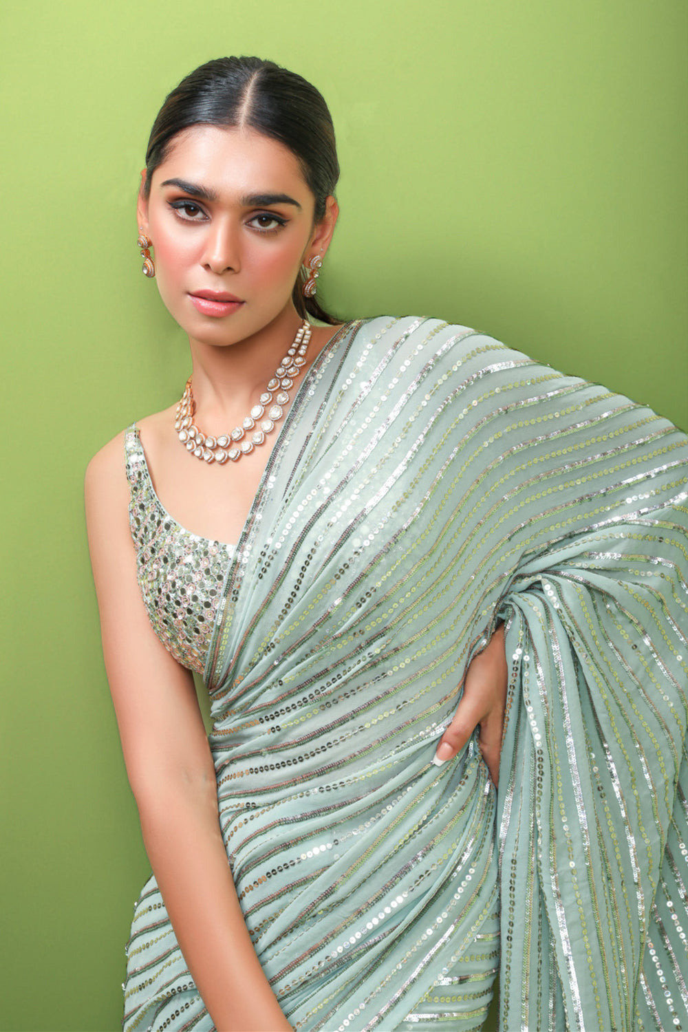 Jade Saree