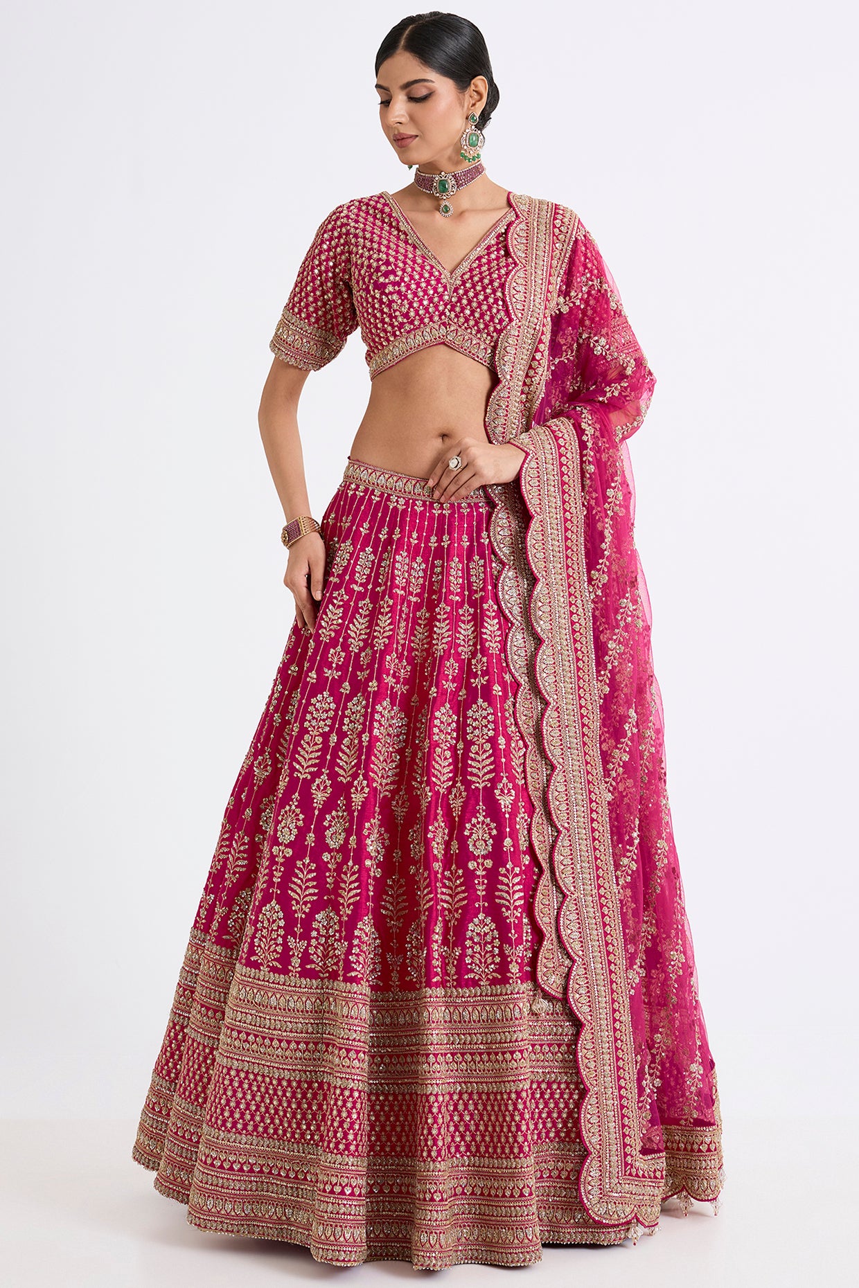 RANI LOOP LEHENGA SET