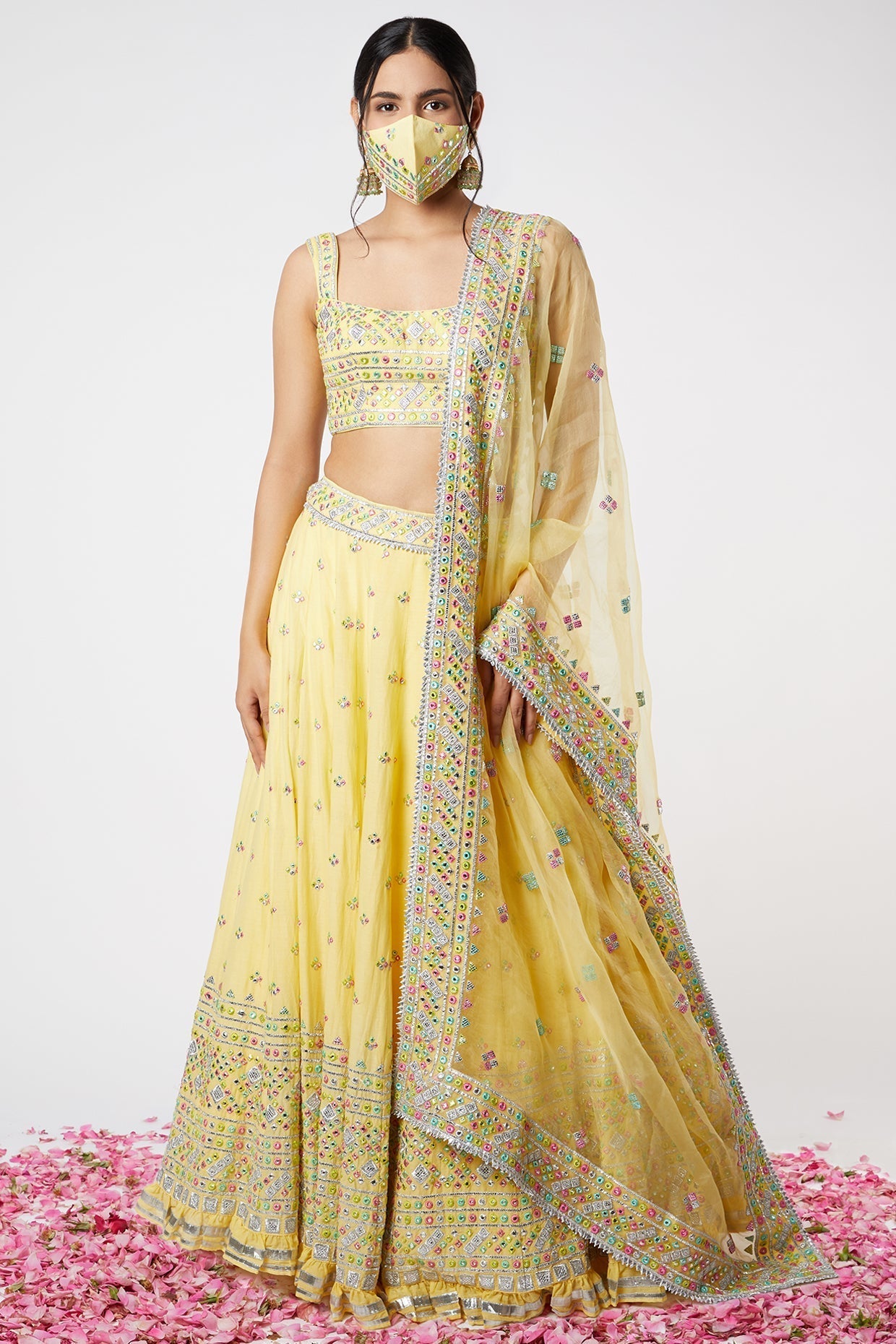 Noor Strappy Lehenga Set