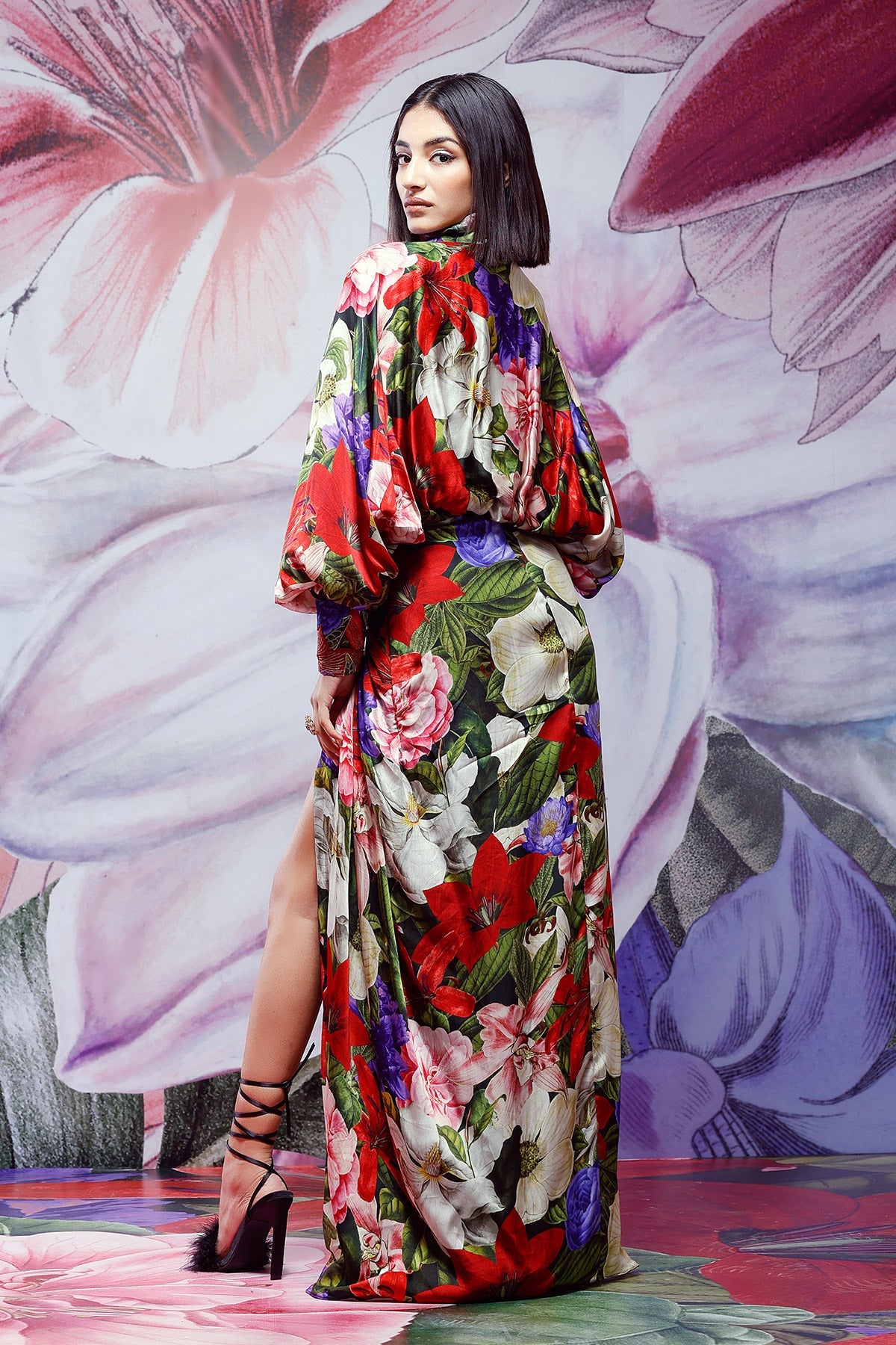 Printed Shirt Dress