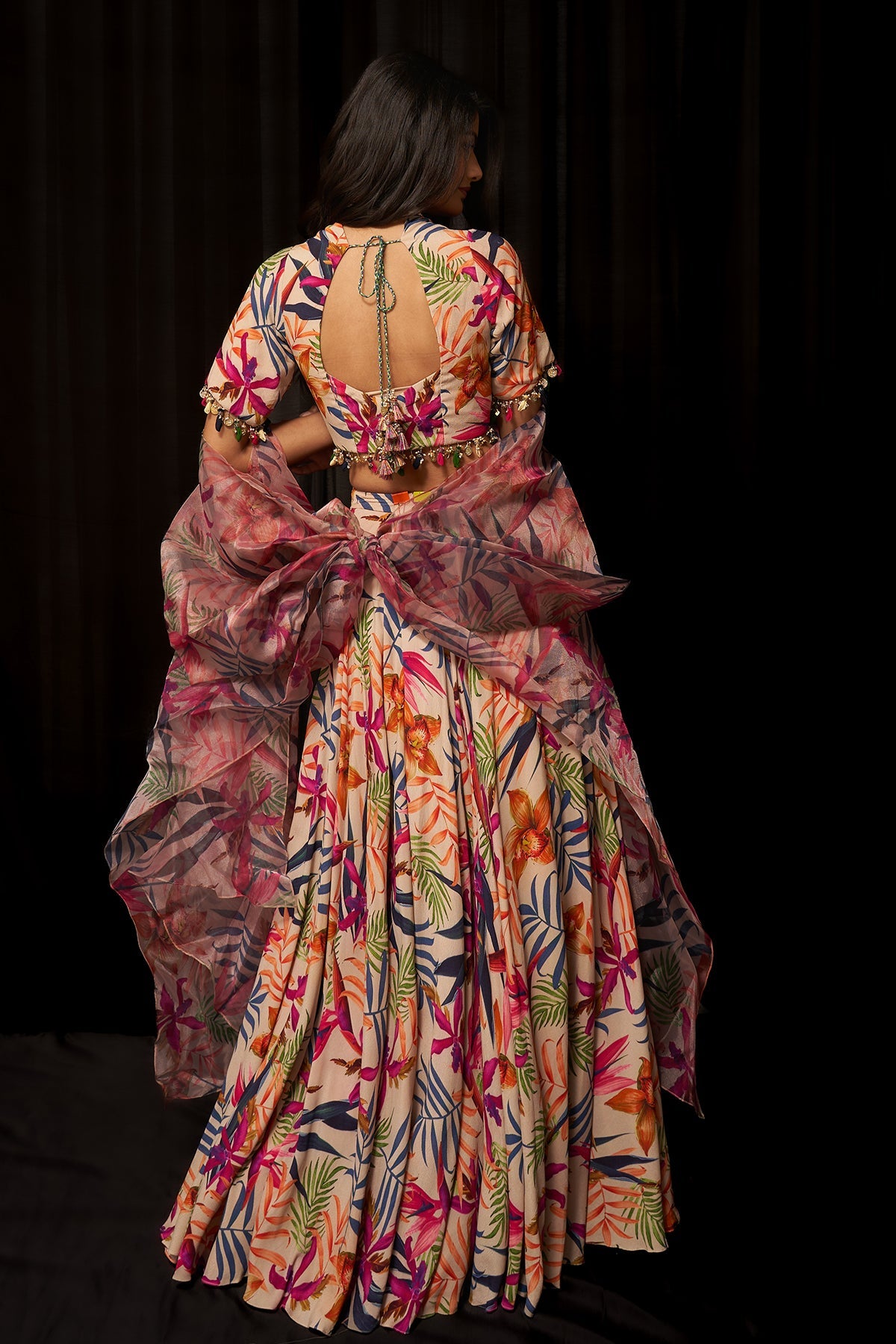 Multicolor Lehenga