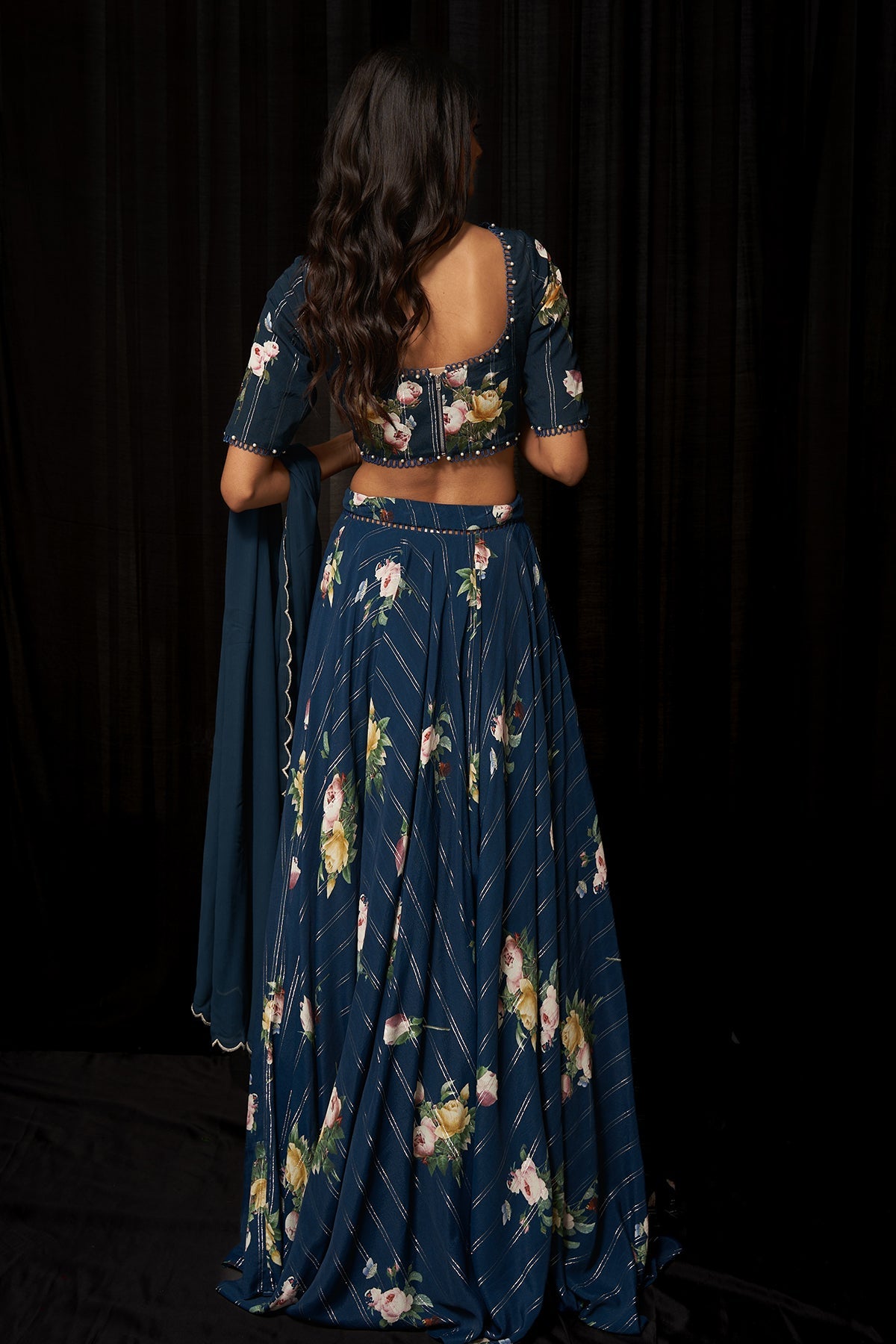 Printed Lehenga Set
